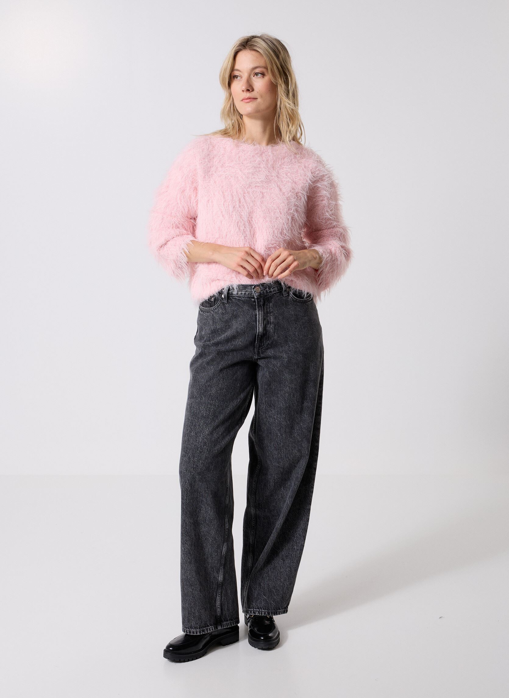 Truien LAL621DH dames roze Lili Sidonio Truien LAL621DH dames roze LIGHT PINK