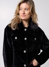 Pelzmäntel HAL51DH damen schwarz