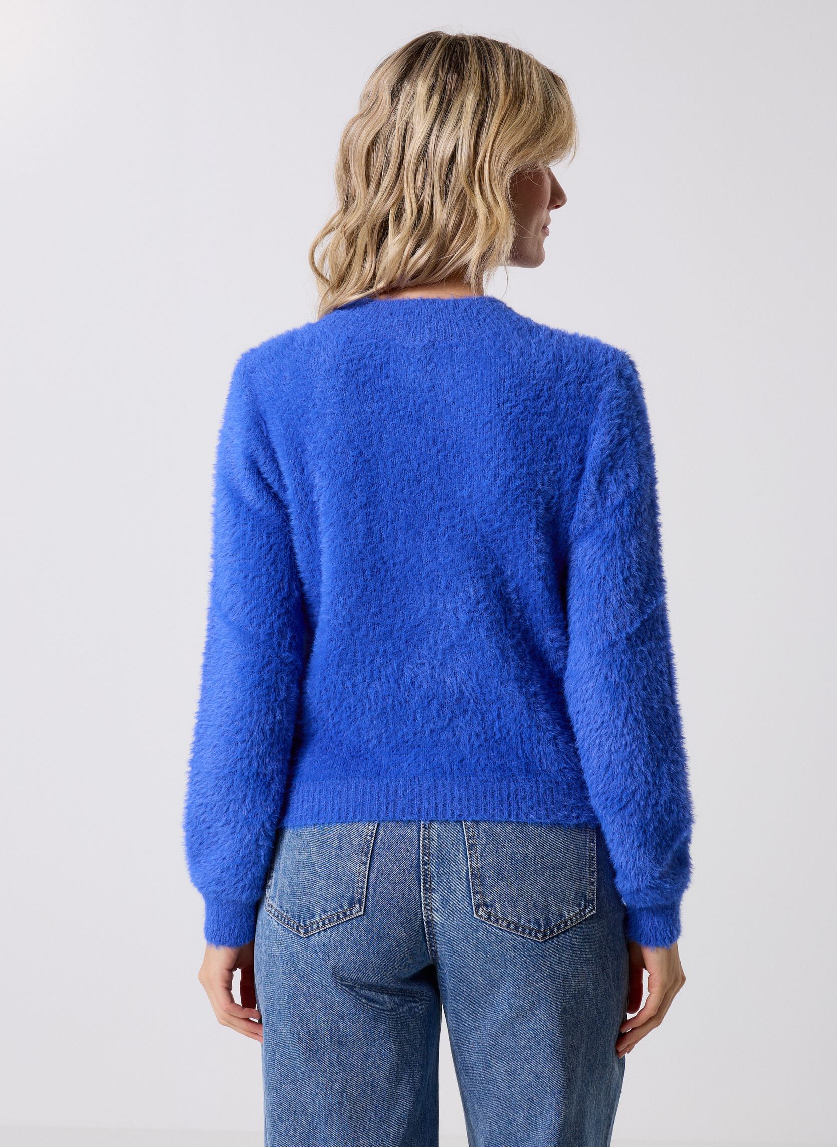 Pullover LAL486ADH damen blau Lili Sidonio Pullover LAL486ADH damen blau ROYAL BLUE