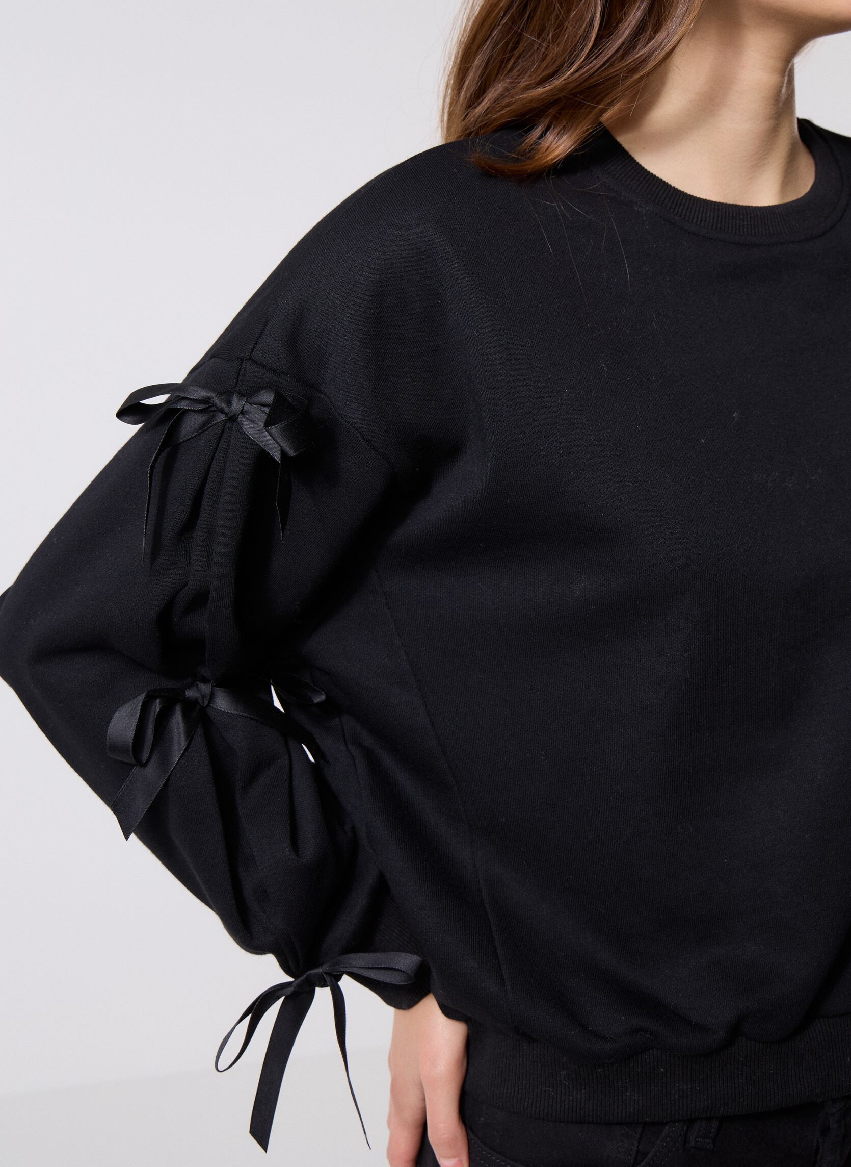 Sweater LAL595DN dames zwart Lili Sidonio Sweater LAL595DN dames zwart BLACK