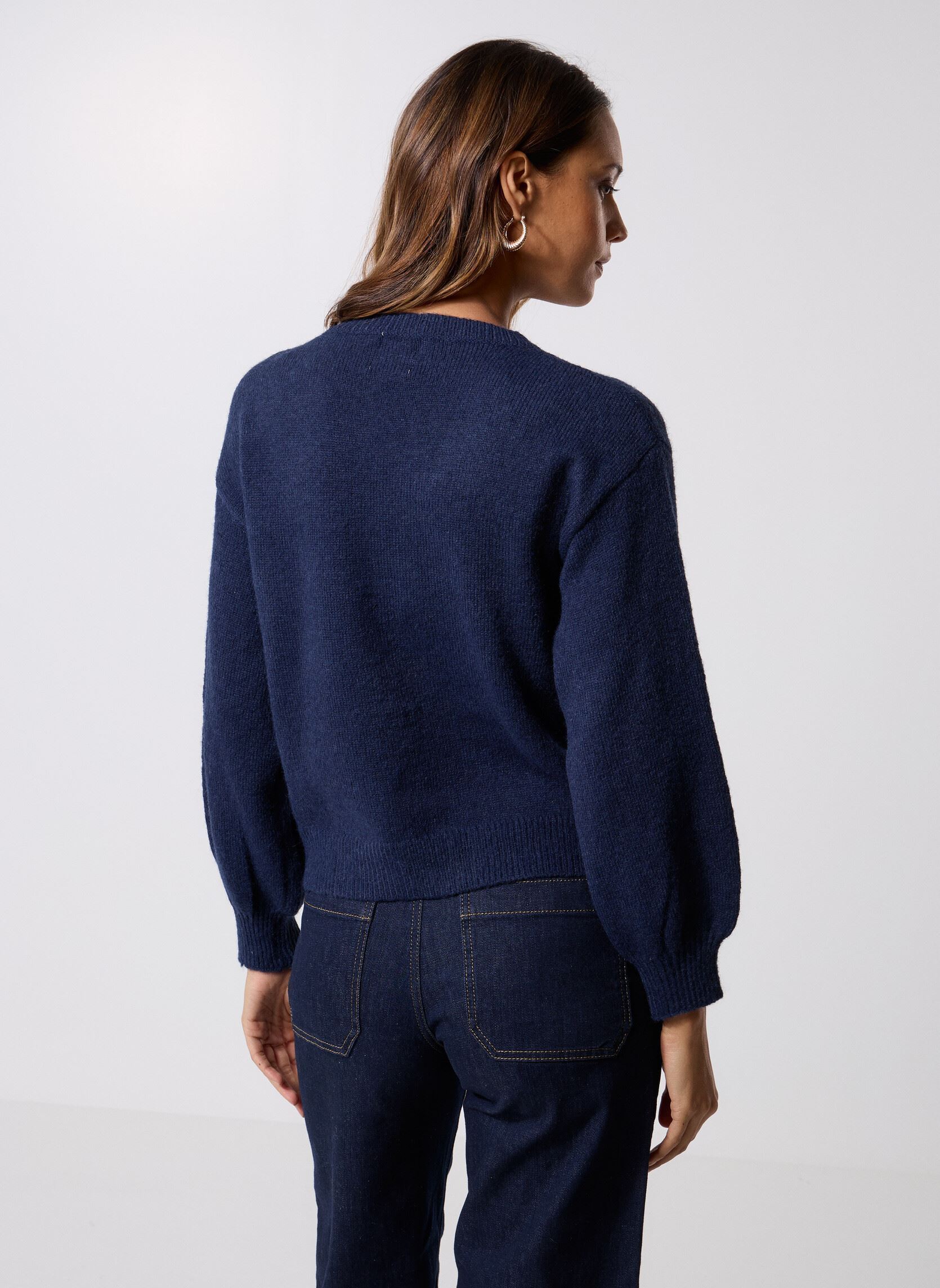 Pulls LAL610DN femme bleu Lili Sidonio Pulls LAL610DN femme bleu NAVY BLUE