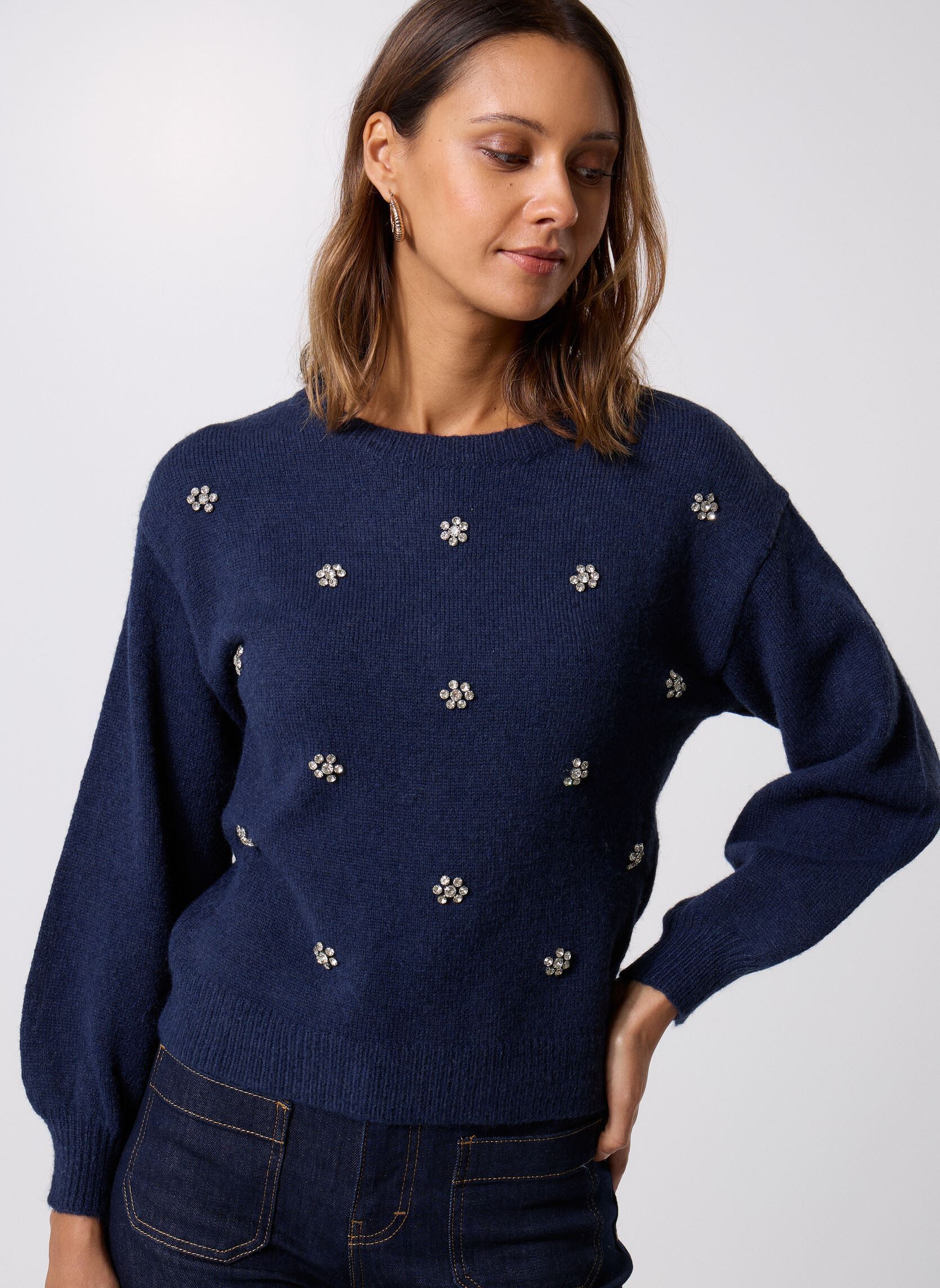 Pulls LAL610DN femme bleu Lili Sidonio Pulls LAL610DN femme bleu NAVY BLUE
