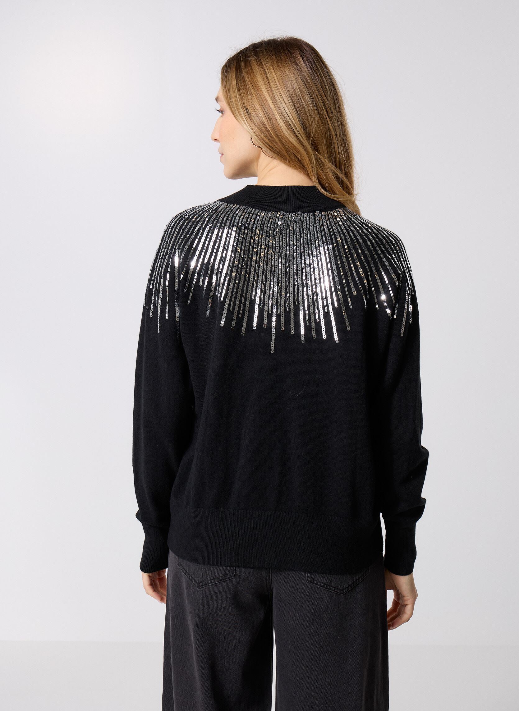 Pullover LAL626DH damen schwarz Lili Sidonio Pullover LAL626DH damen schwarz BLACK