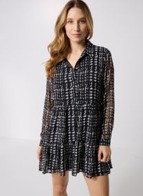 Overhemdjurken PL309ADH dames meerkleurig Lili Sidonio Overhemdjurken PL309ADH dames meerkleurig BLACK LONDON