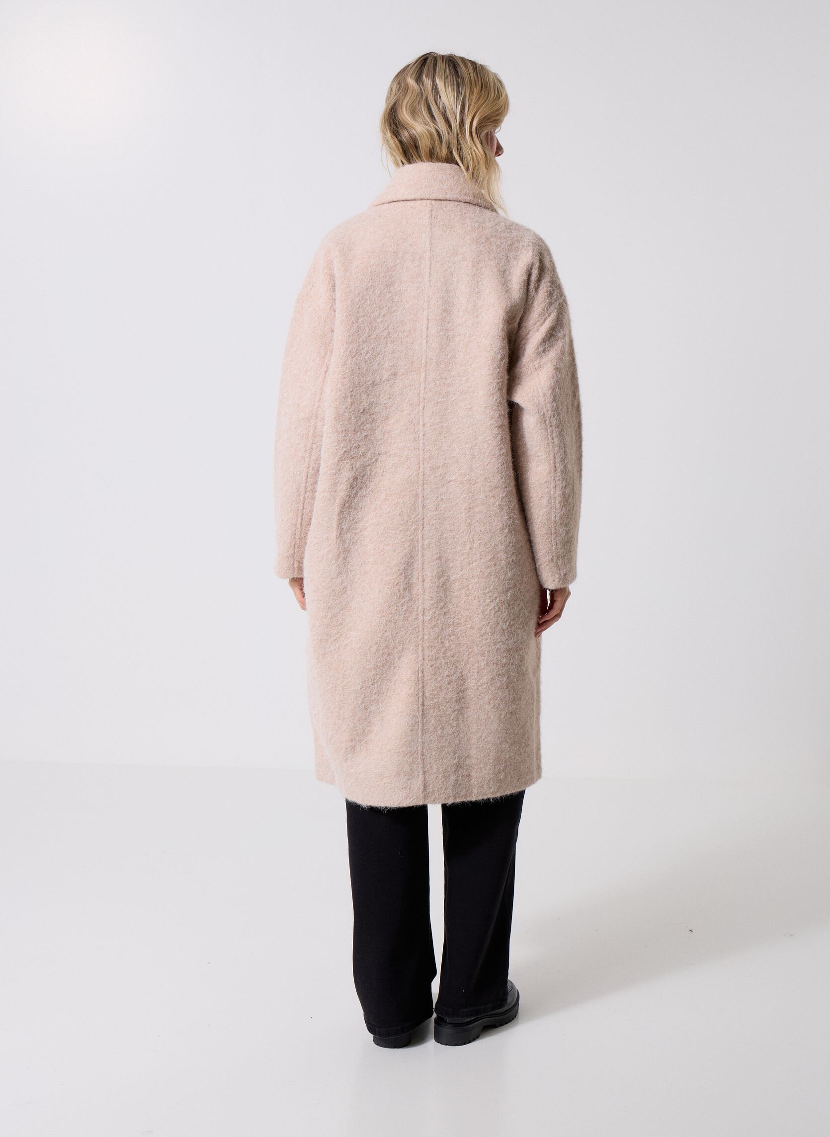 Mäntel PLF106ADH damen beige Lili Sidonio Mäntel PLF106ADH damen beige BEIGE