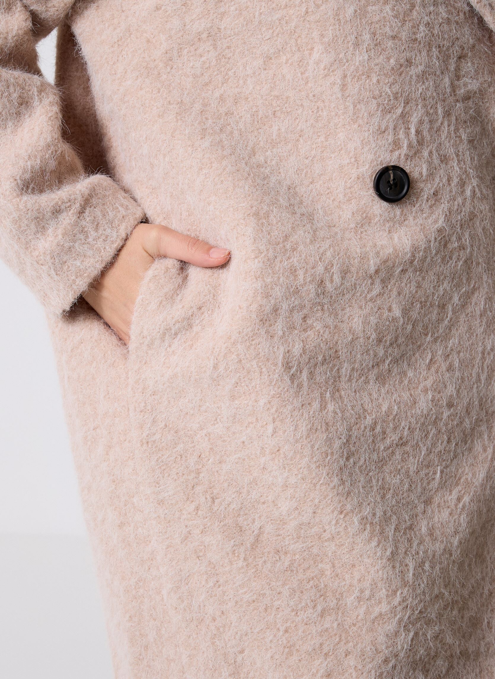 Mäntel PLF106ADH damen beige Lili Sidonio Mäntel PLF106ADH damen beige BEIGE