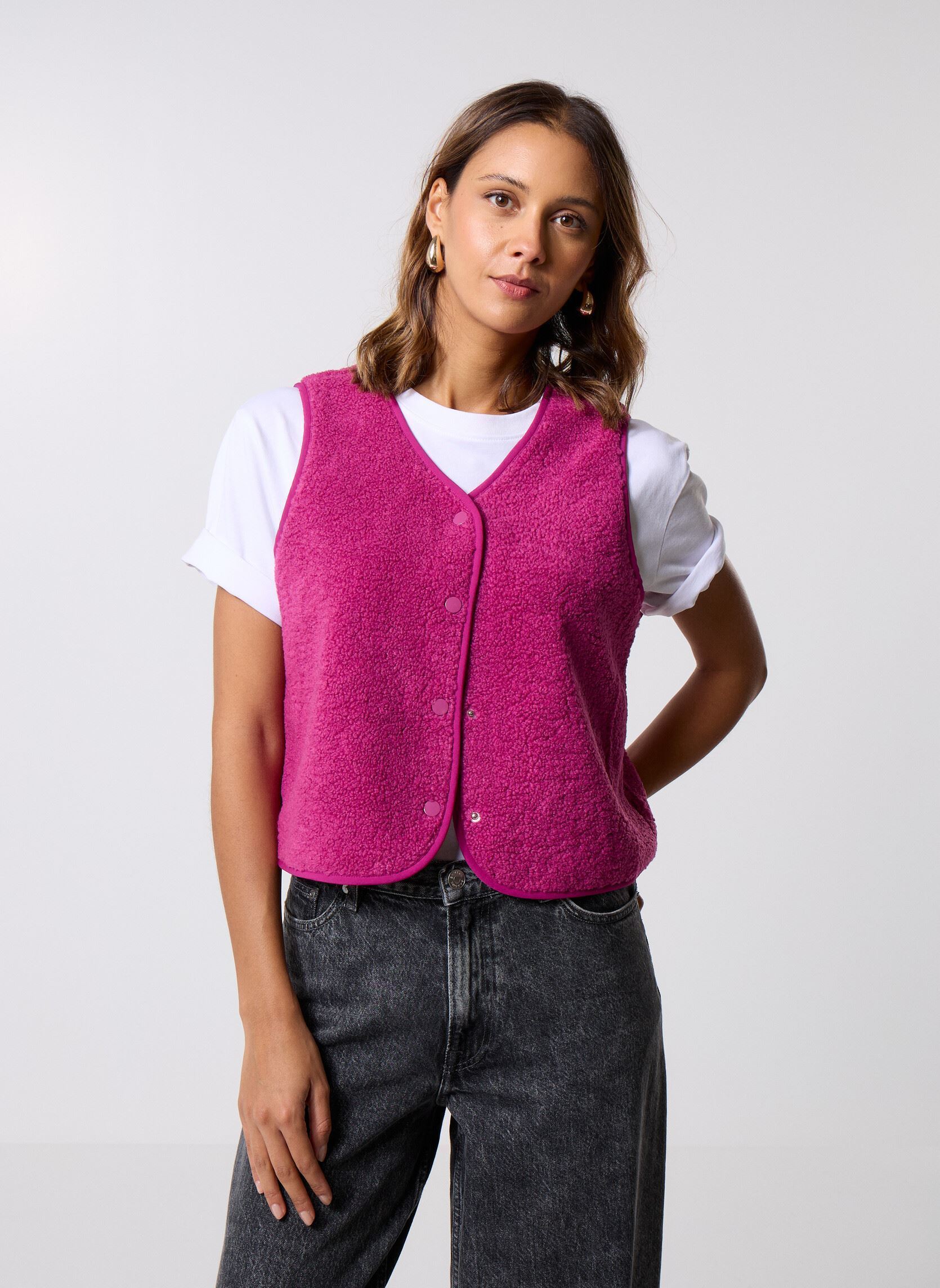 Bodywarmer RL742DH dames paars Lili Sidonio Bodywarmer RL742DH dames paars PURPLE BOUGAINVILLIER
