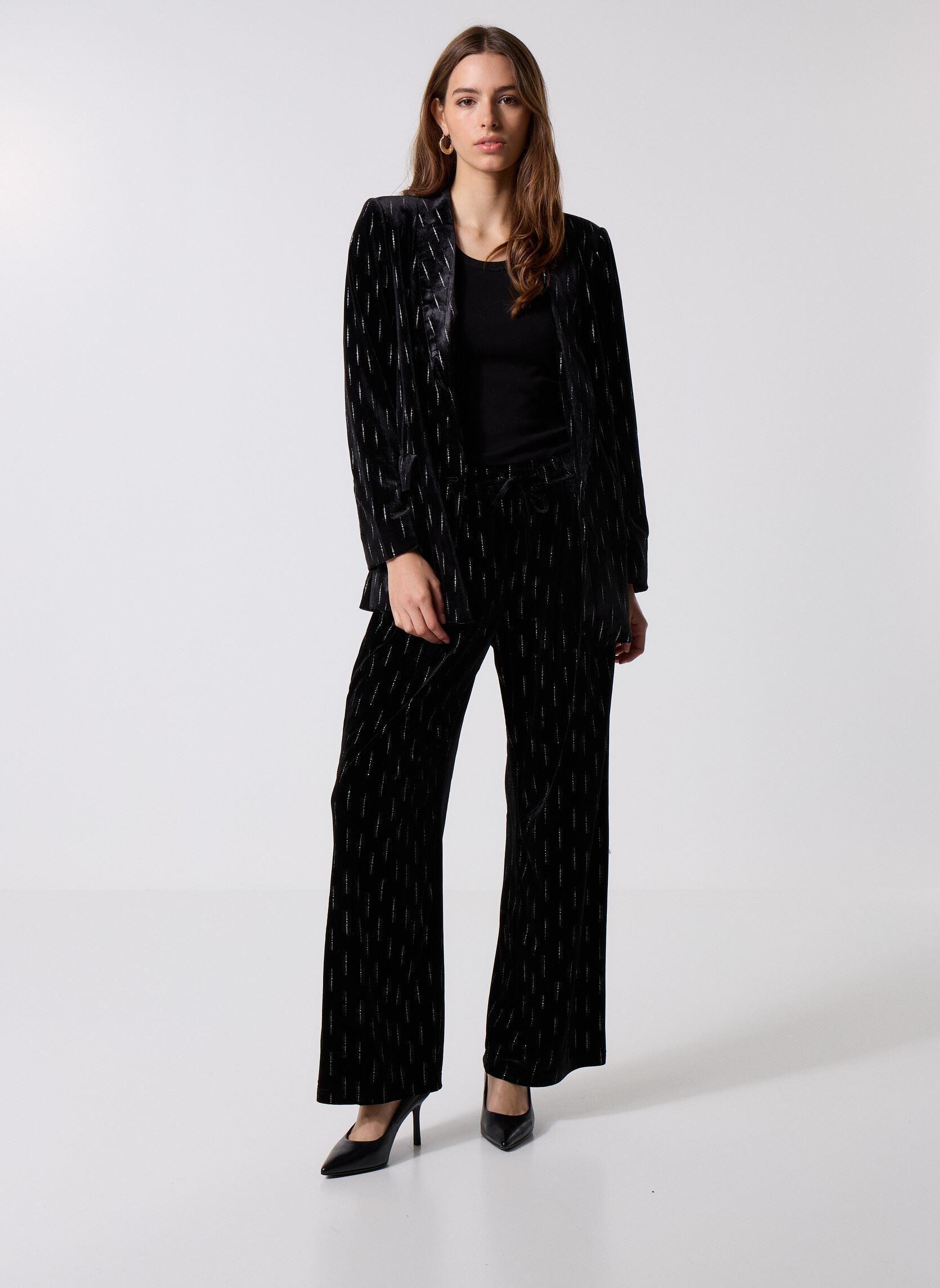Blazer TL119DN dames zwart Lili Sidonio Blazer TL119DN dames zwart BLACK