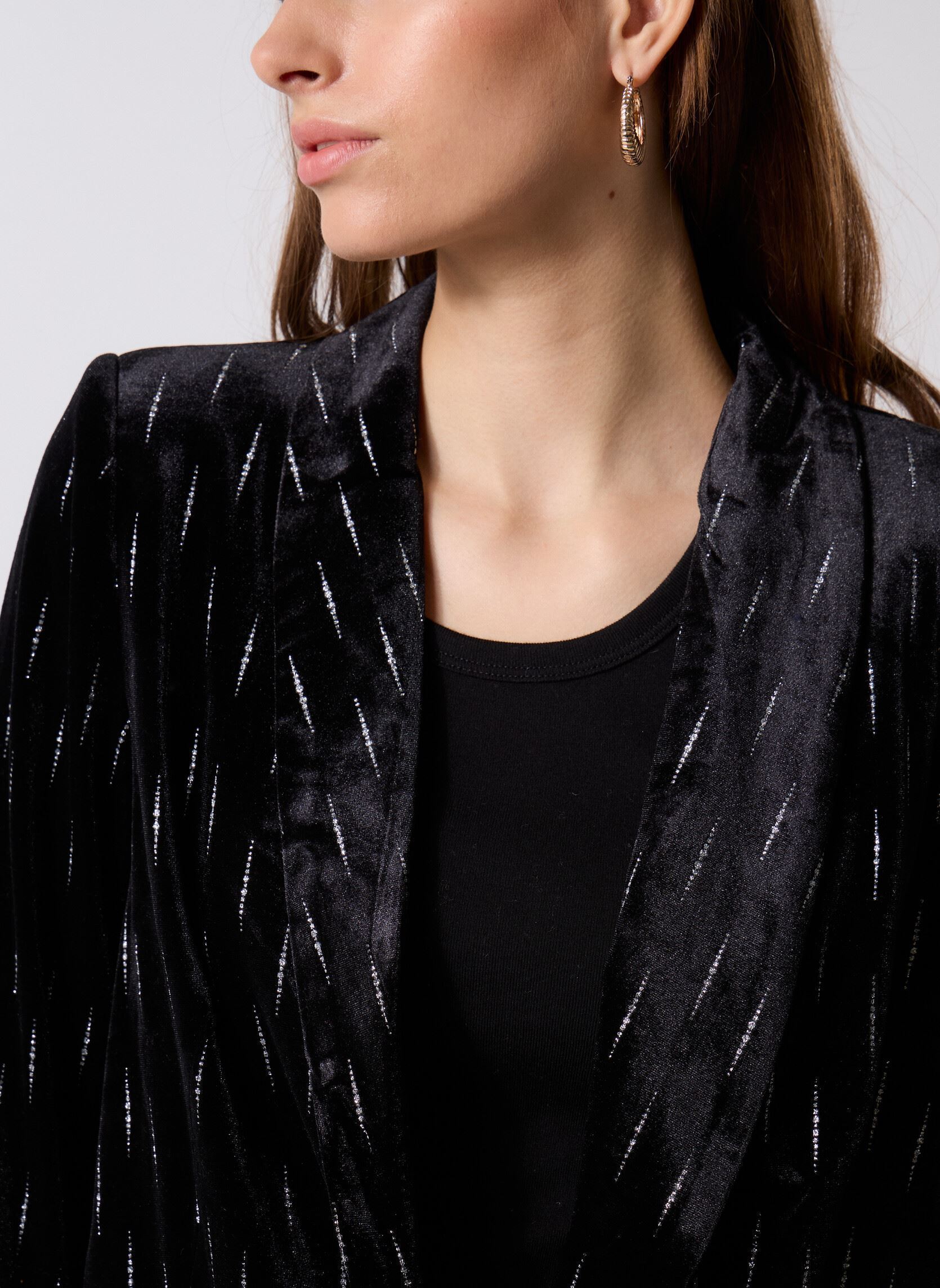 Blazer TL119DN dames zwart Lili Sidonio Blazer TL119DN dames zwart BLACK