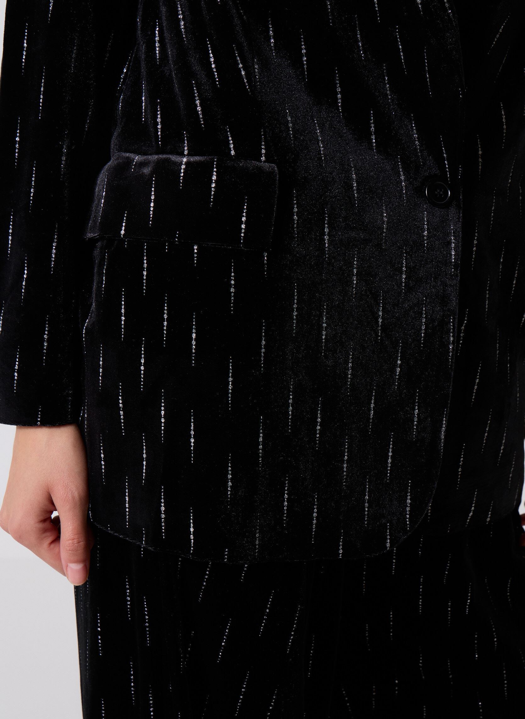 Blazer TL119DN dames zwart Lili Sidonio Blazer TL119DN dames zwart BLACK
