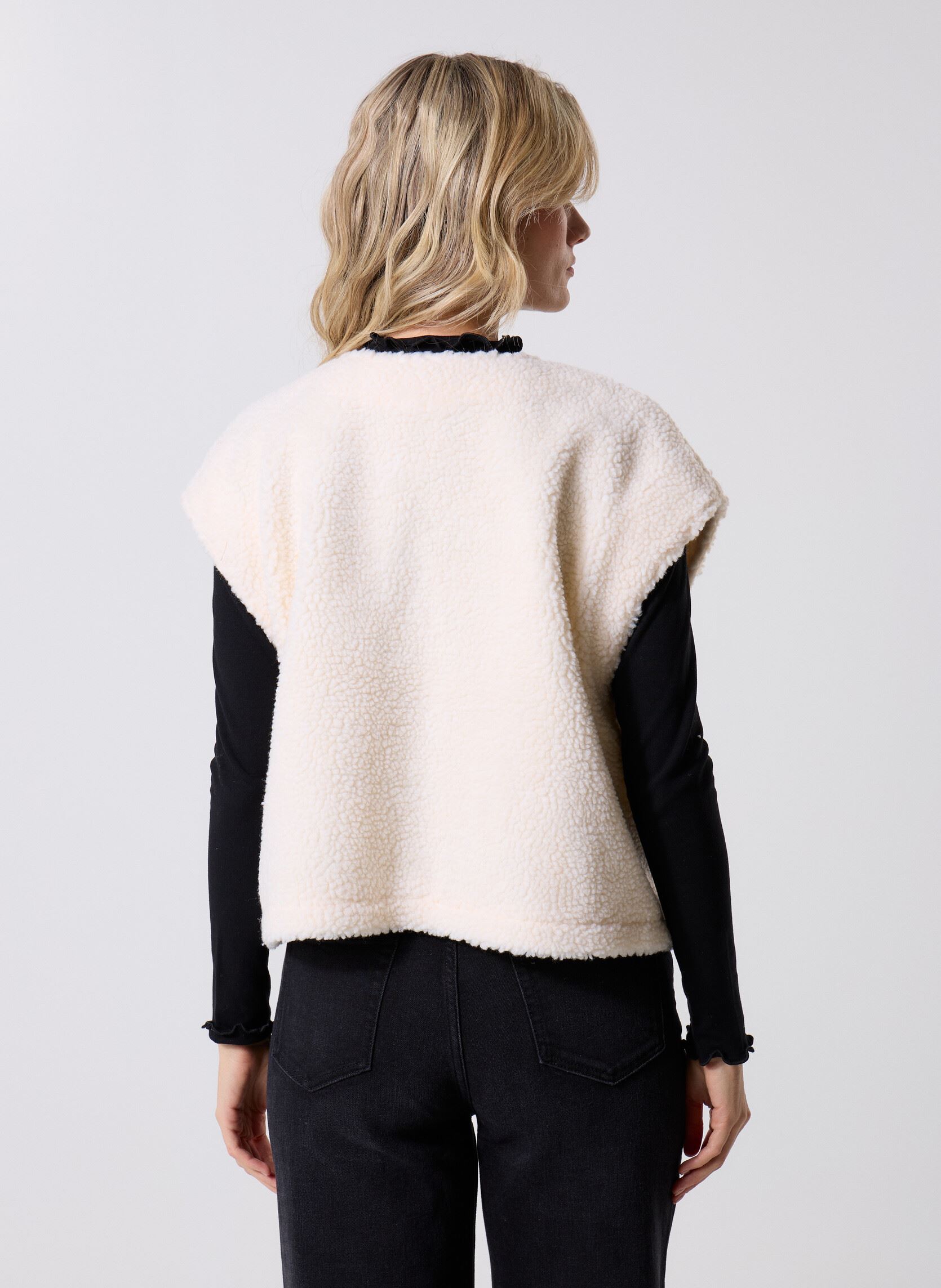 Bodywarmer TL437ADH dames wit Lili Sidonio Bodywarmer TL437ADH dames wit OFFWHITE