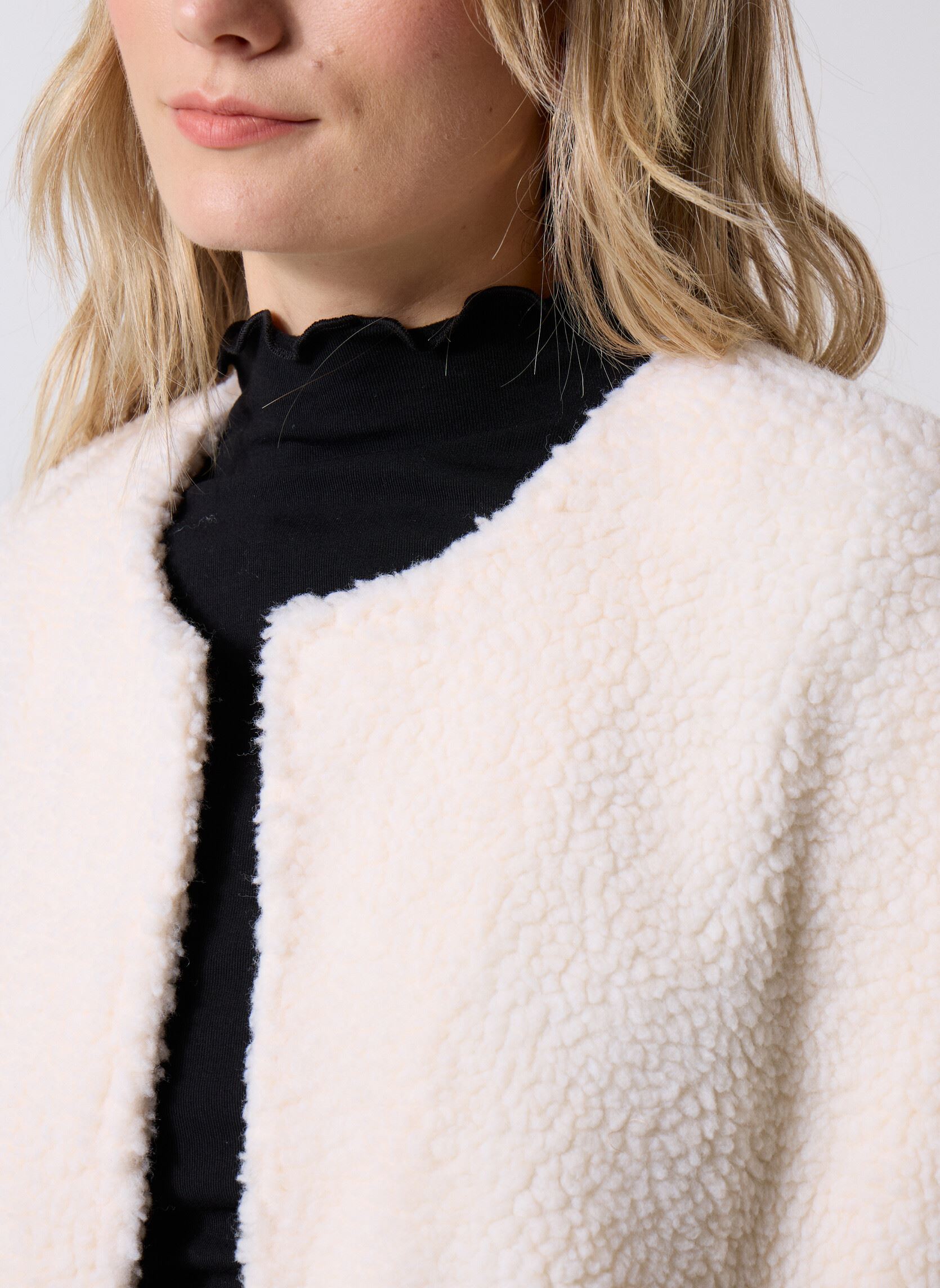 Bodywarmer TL437ADH dames wit Lili Sidonio Bodywarmer TL437ADH dames wit OFFWHITE