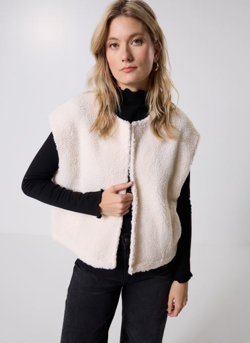 Lili Sidonio Vestes sans manches TL437ADH femme blanc