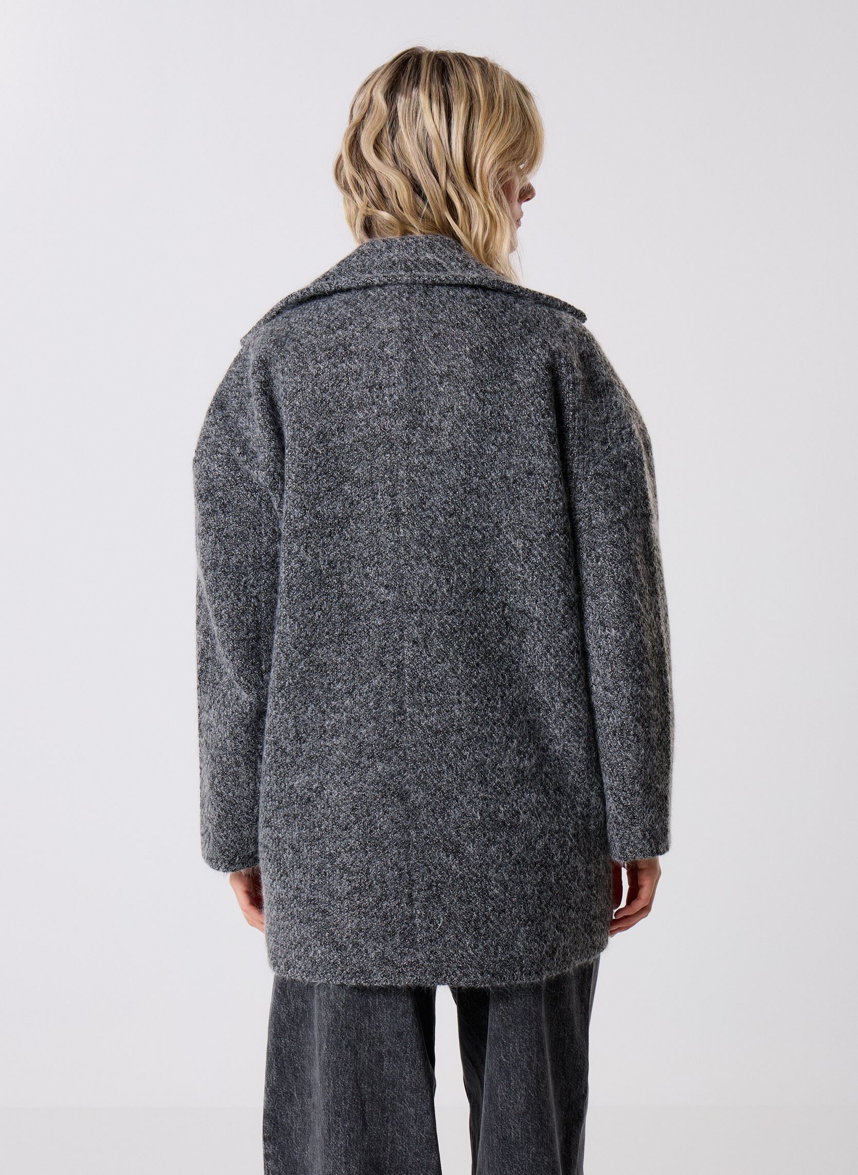 Mantels TL440BDH dames grijs Lili Sidonio Mantels TL440BDH dames grijs ASH DARK GREY