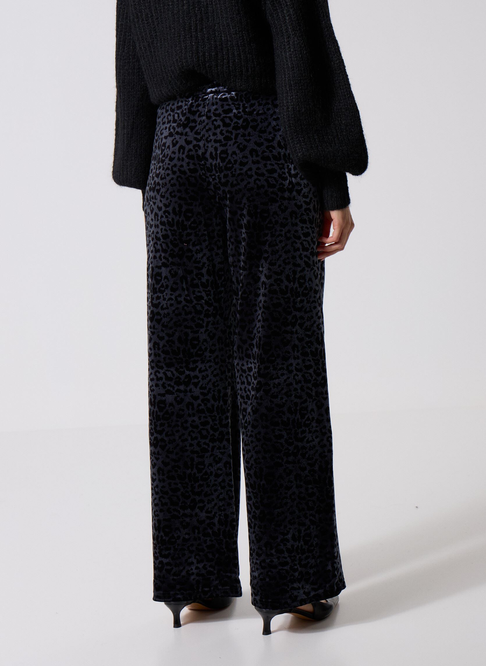 Straight Leg Hosen TL469ADN damen grau Lili Sidonio Straight Leg Hosen TL469ADN damen grau DARK GREY