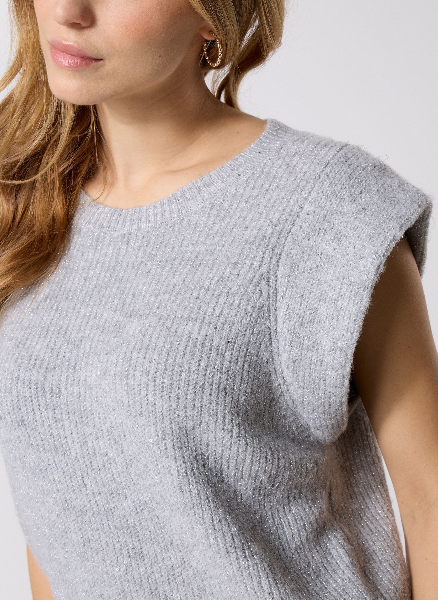 Pulls TL470DN femme gris Lili Sidonio Pulls TL470DN femme gris LIGHT GREY