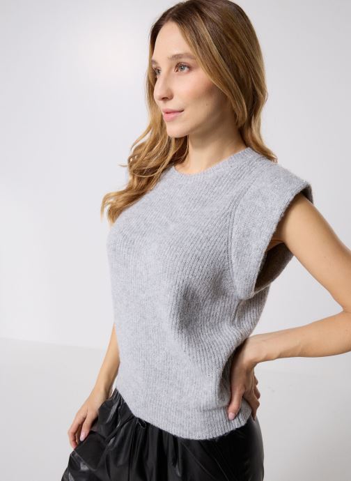 Lili Sidonio Pulls TL470DN femme gris
