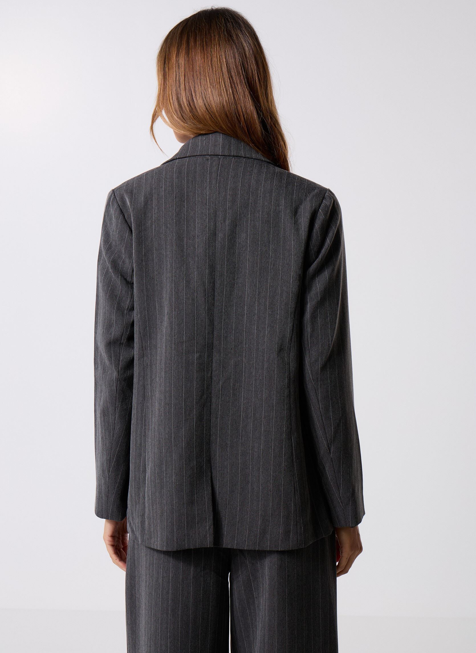 Vestes de blazer TLF111BDN femme gris Lili Sidonio Vestes de blazer TLF111BDN femme gris DARK GREY