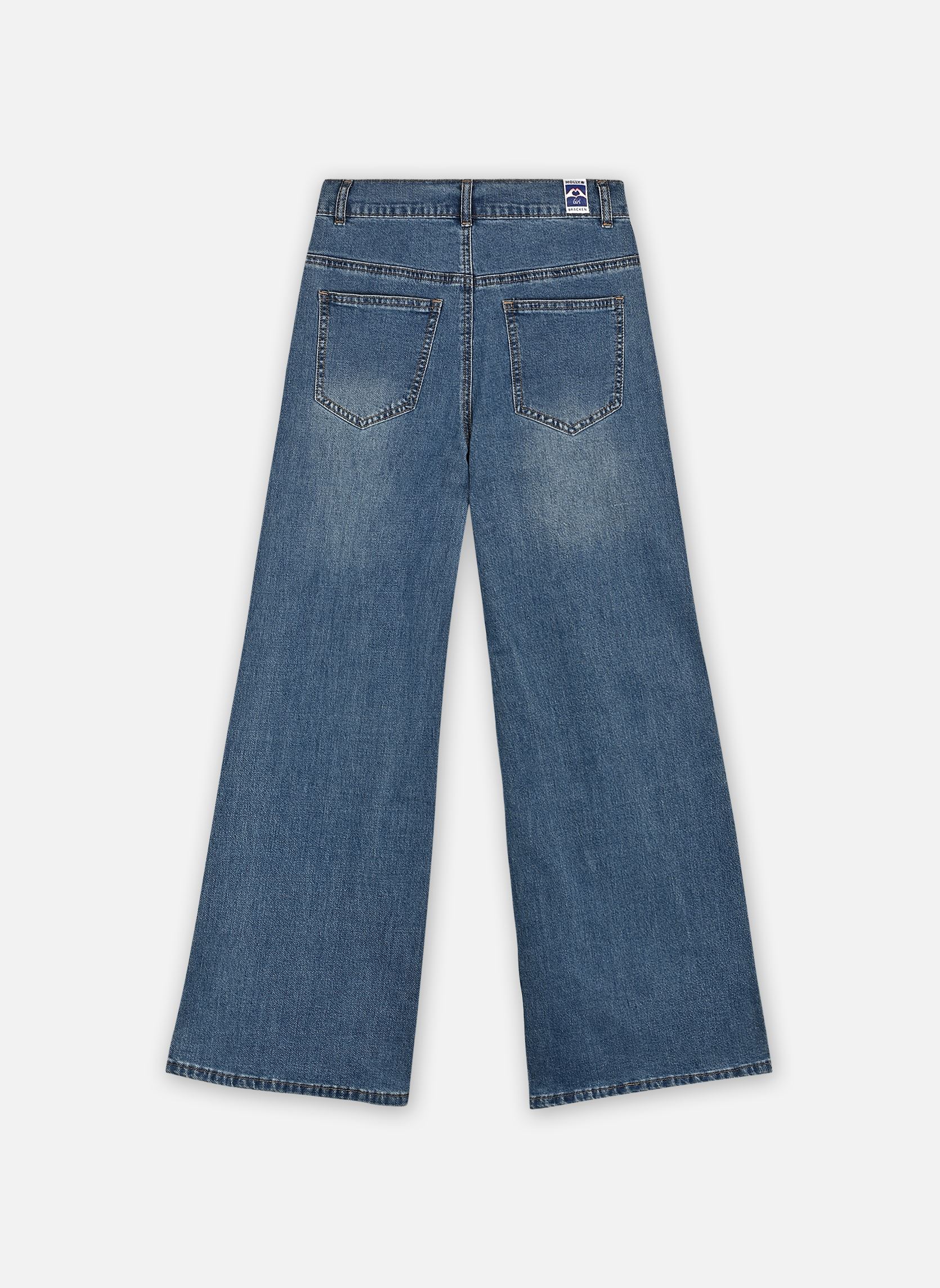 Jeans MME237DN meisjes blauw Molly Bracken Jeans MME237DN meisjes blauw LIGHT BLUE DENIM