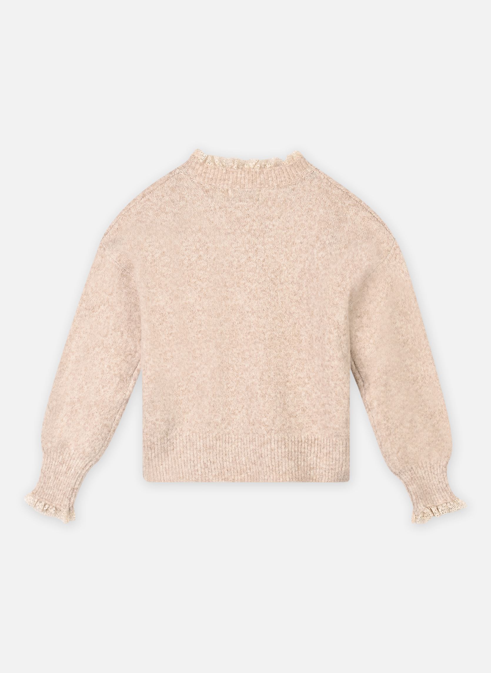 Truien MMLA1805DN meisjes beige Molly Bracken Truien MMLA1805DN meisjes beige BEIGE