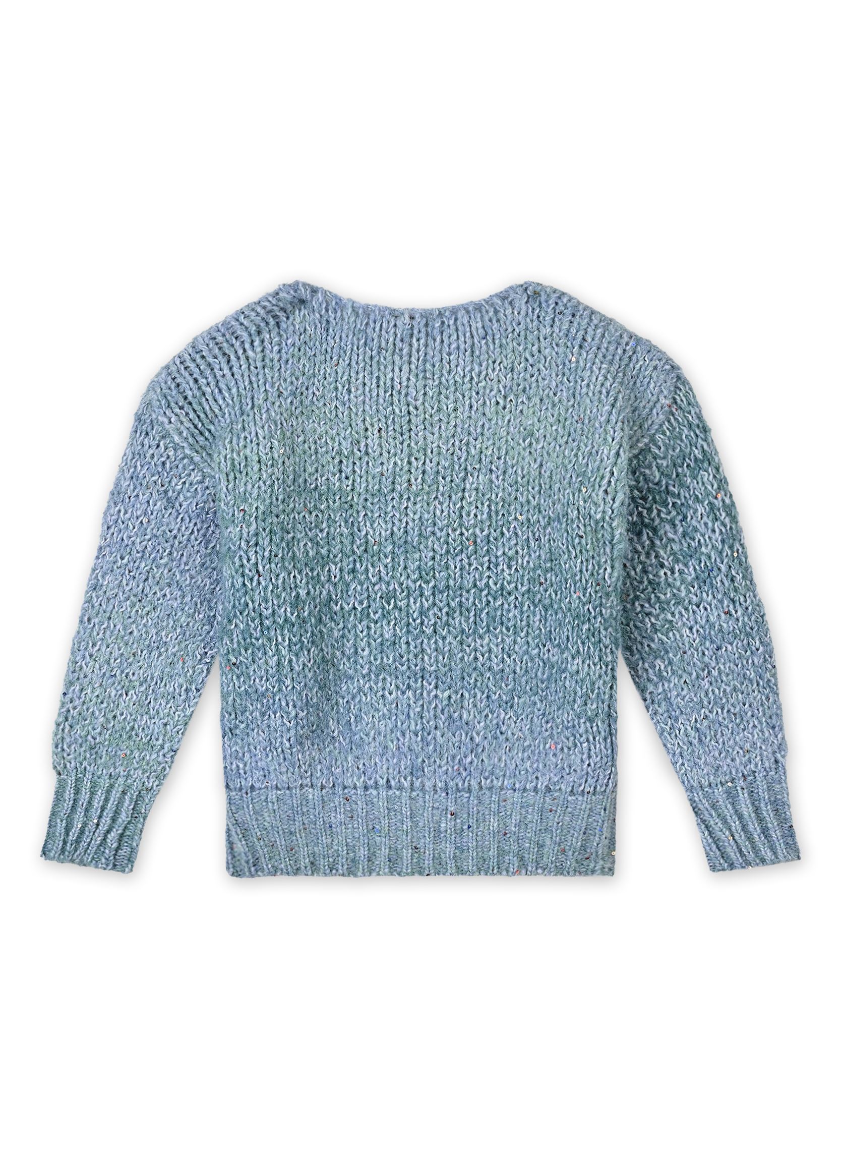 Truien MMLA1813DN meisjes blauw Molly Bracken Truien MMLA1813DN meisjes blauw BLUE