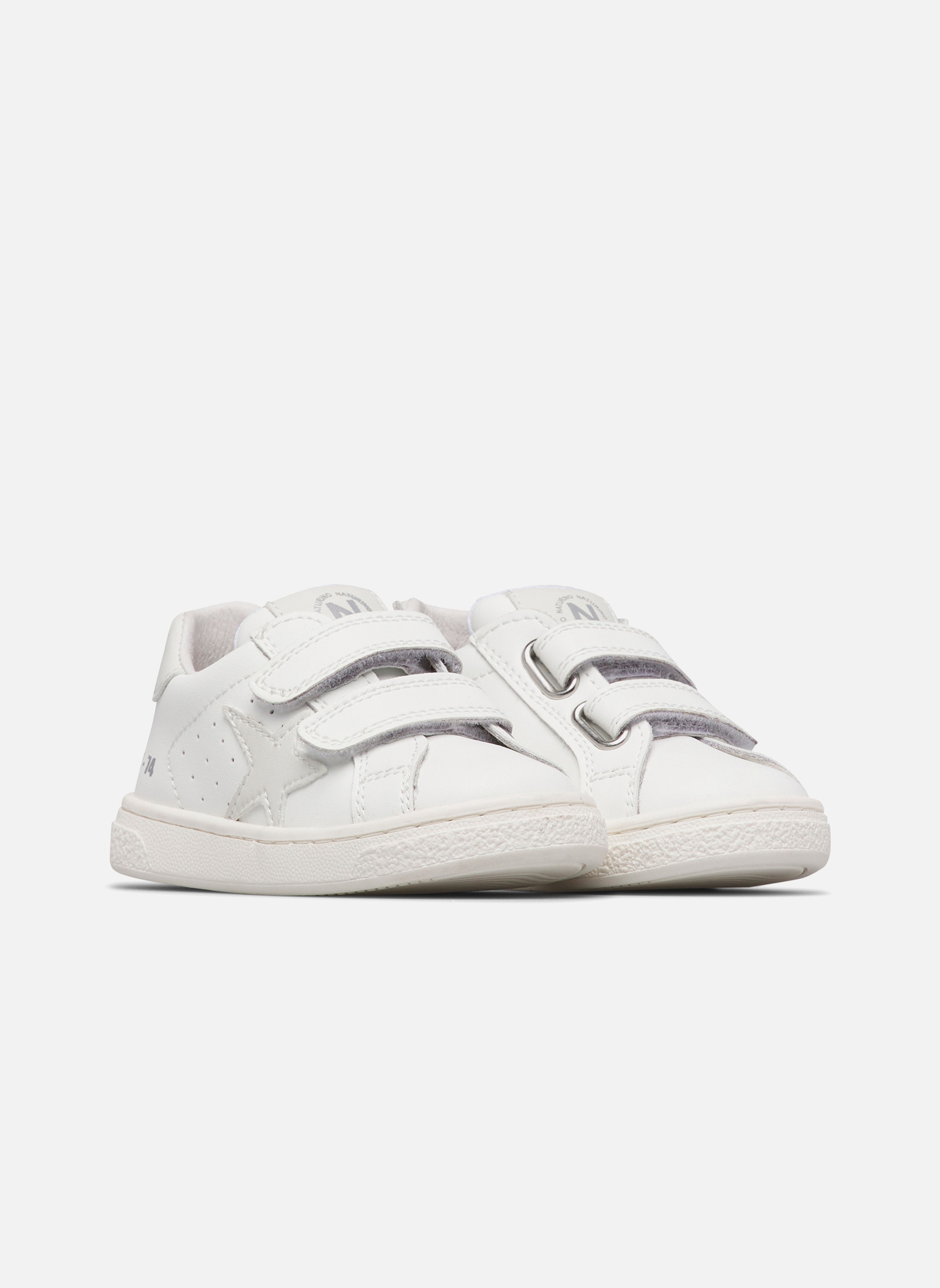 Baskets basses Sneakers PINN VL. Blanc- garçon blanc Naturino Baskets basses Sneakers PINN VL. Blanc- garçon blanc Blanc