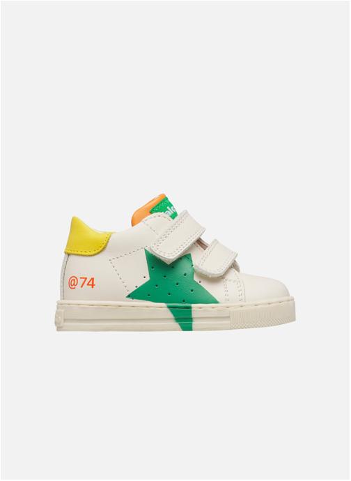 Falcotto Baskets basses Sneakers SALAZAR 3 VL Blanc-Bleu clair-Orange garçon blanc