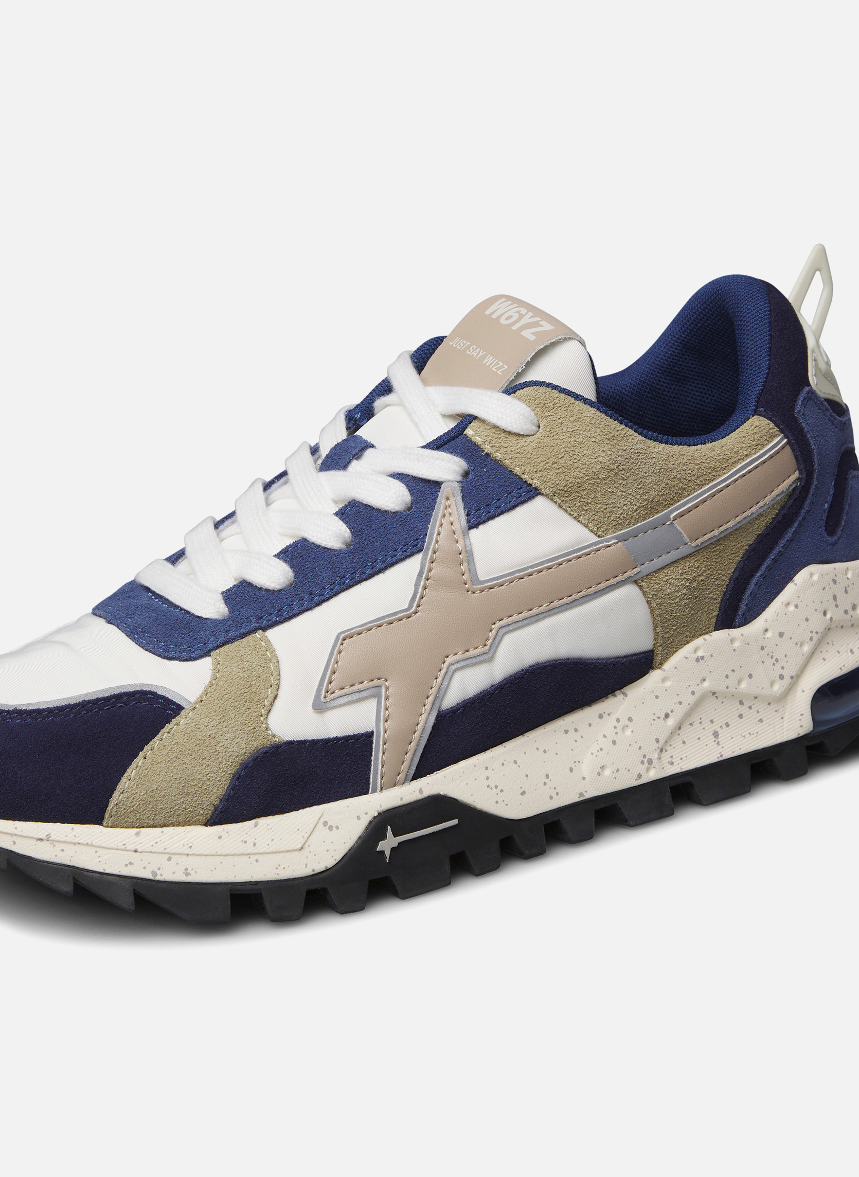 Baskets basses Sneakers BREEZE 3-M. Marine-Gris homme bleu W6YZ Baskets basses Sneakers BREEZE 3-M. Marine-Gris homme bleu Bleu