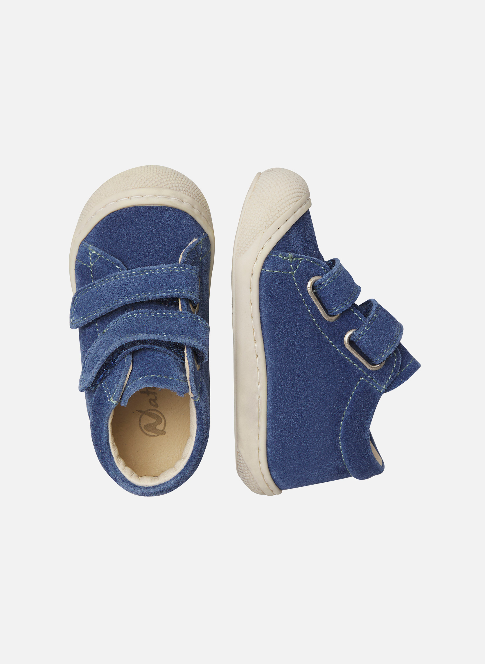 Baskets basses Sneakers COCOON VL Vert olive garçon bleu Naturino Baskets basses Sneakers COCOON VL Vert olive garçon bleu Jean bleached