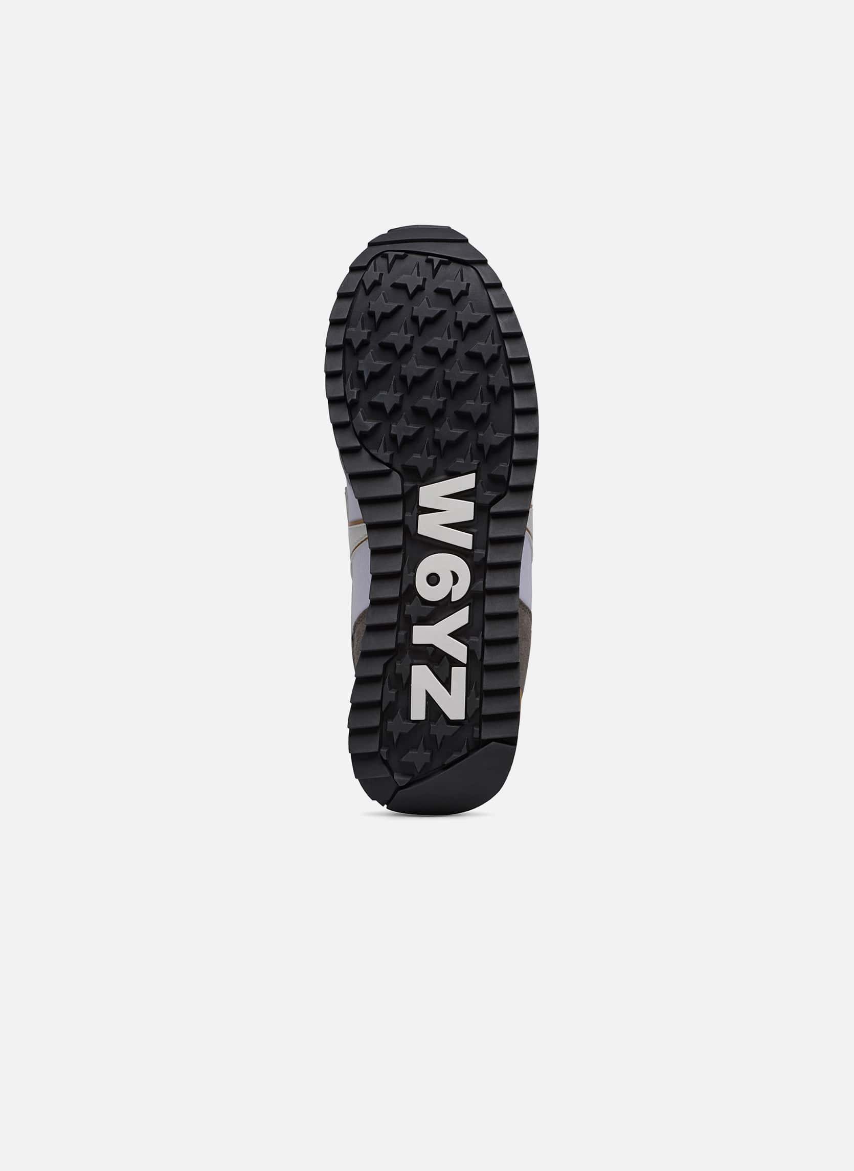 Baskets basses Sneakers YAK-M. Blanc-Noir- homme blanc W6YZ Baskets basses Sneakers YAK-M. Blanc-Noir- homme blanc Blanc chiné