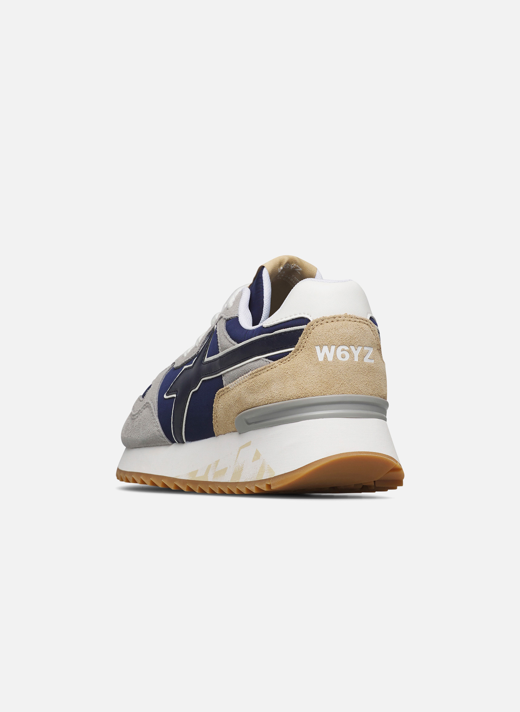 Baskets basses Sneakers YAK-M. Gris-Marine homme gris W6YZ Baskets basses Sneakers YAK-M. Gris-Marine homme gris Gris