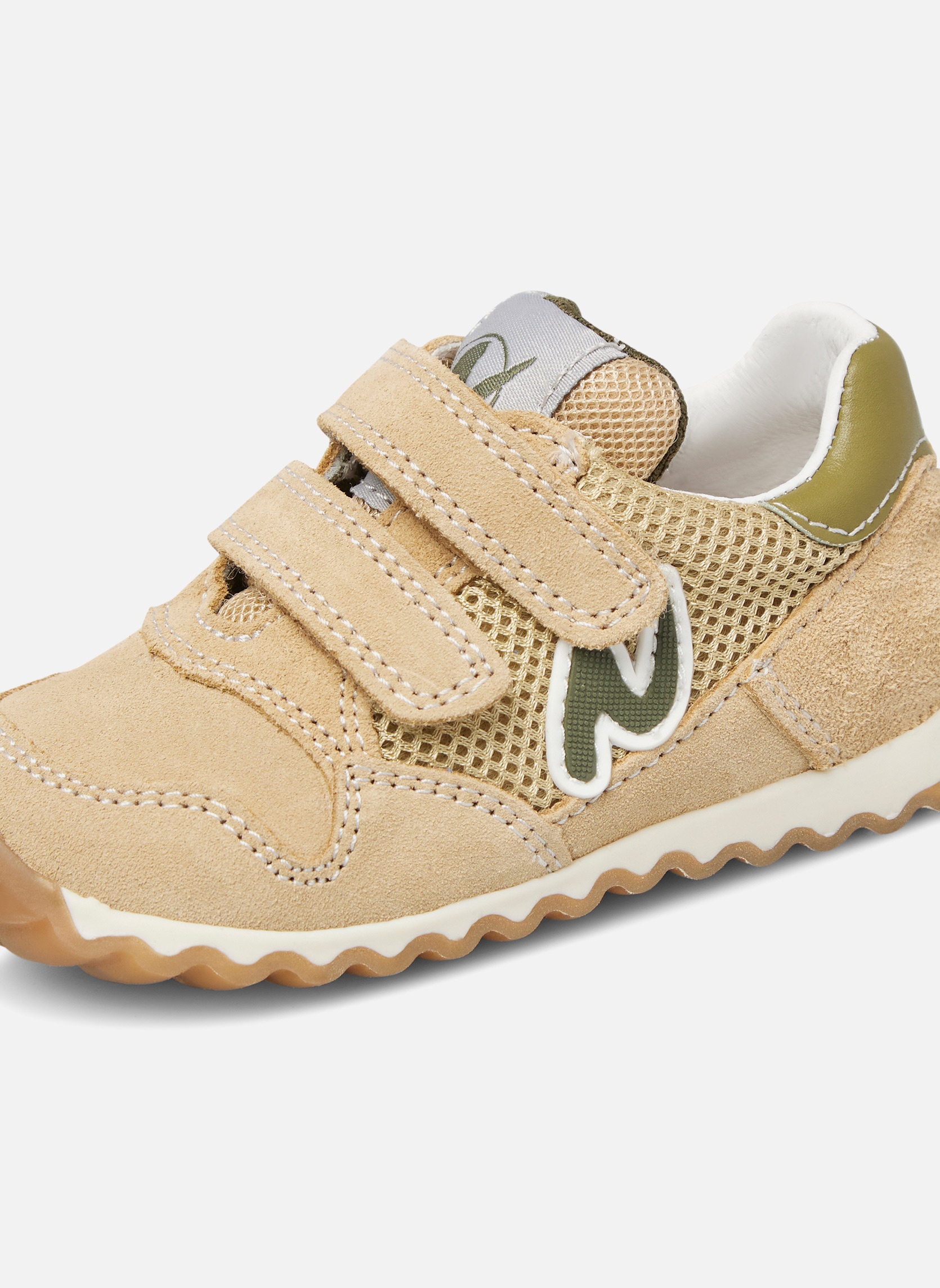 Baskets basses Sneakers SAMMY 2 VL. Rose-Gris- garçon beige Naturino Baskets basses Sneakers SAMMY 2 VL. Rose-Gris- garçon beige Crème