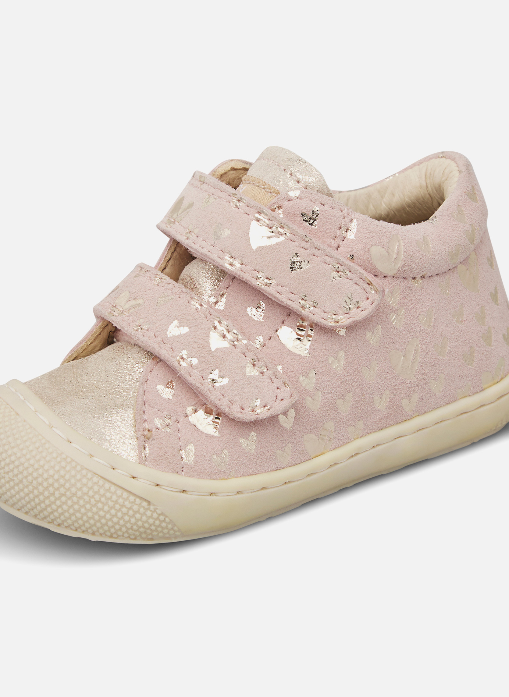 Baskets basses Sneakers COCOON VL Rose poudré-Platine fille rose Naturino Baskets basses Sneakers COCOON VL Rose poudré-Platine fille rose Rose clair