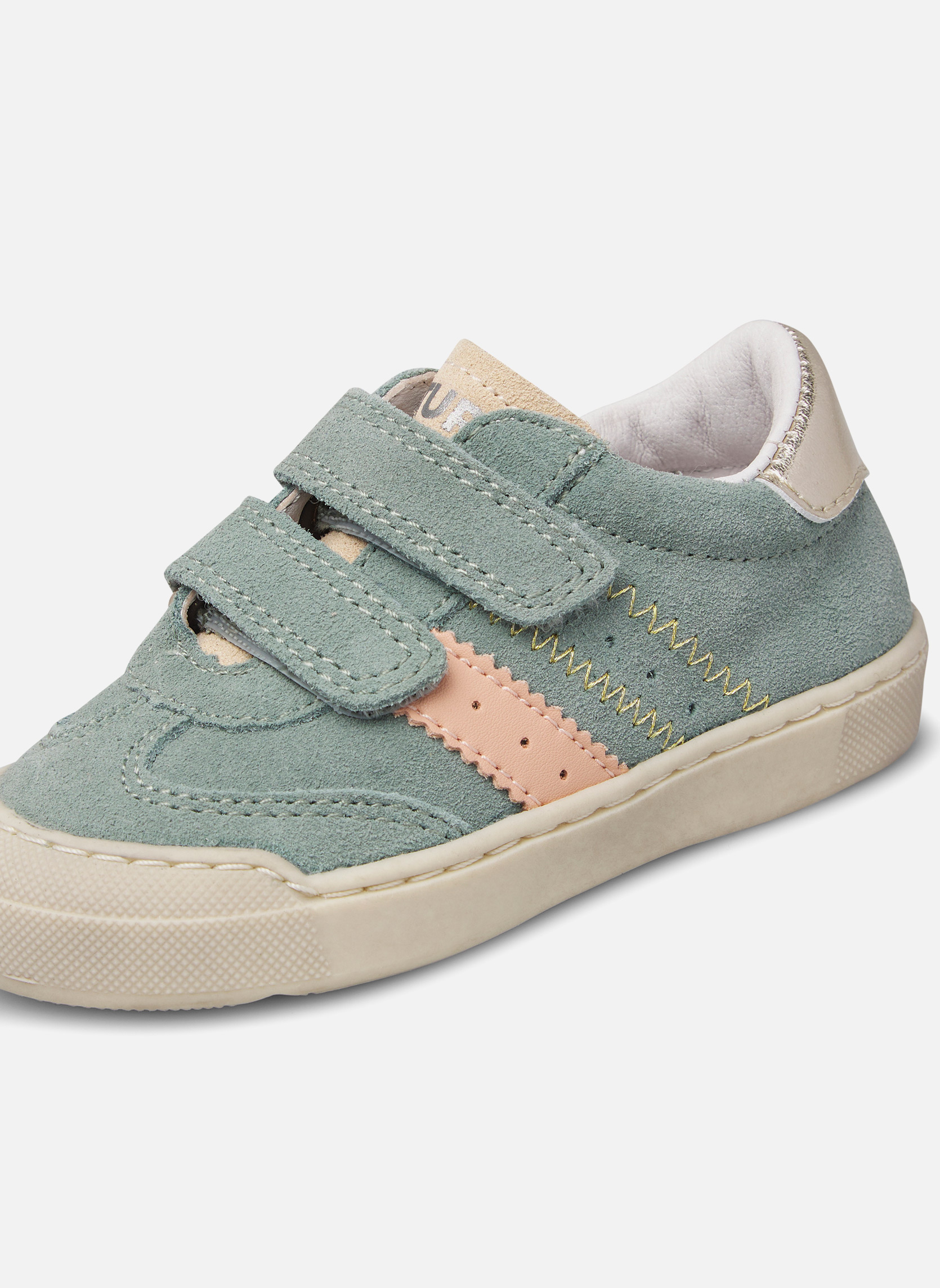 Baskets basses Sneakers RIBY VL. Blanc-Bleu clair-Vert garçon vert Naturino Baskets basses Sneakers RIBY VL. Blanc-Bleu clair-Vert garçon vert Vert clair