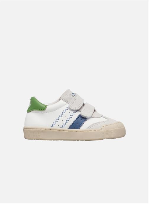 Naturino Baskets basses Sneakers RIBY VL. Sage-Pêche garçon blanc