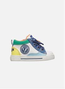 Baskets basses Sneakers SHIN ZIP. Blanc-Rose- garçon blanc Falcotto Baskets basses Sneakers SHIN ZIP. Blanc-Rose- garçon blanc Blanc