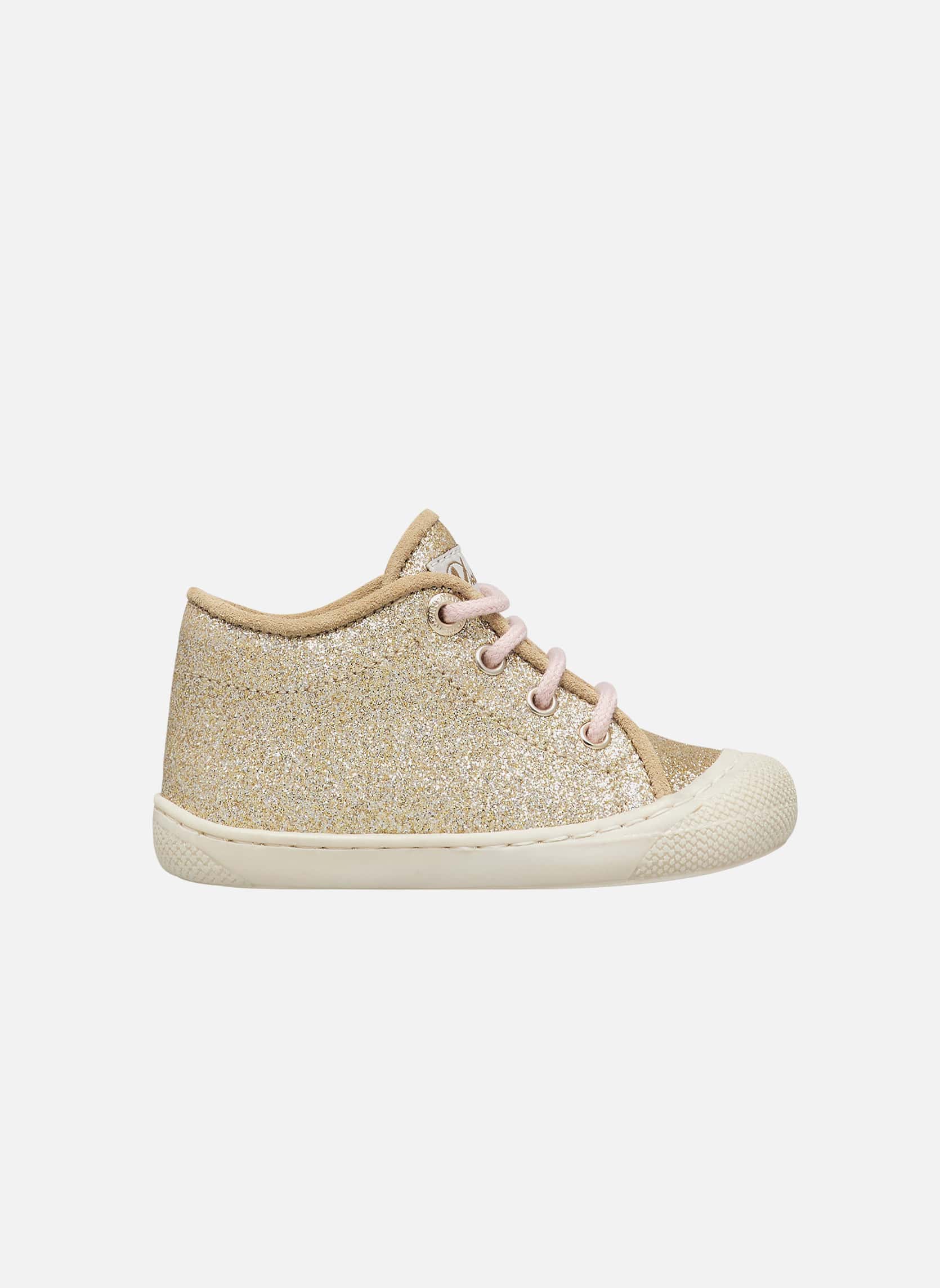 Baskets basses Chaussures basses SOSSI Platine fille or et bronze Naturino Baskets basses Chaussures basses SOSSI Platine fille or et bronze Or