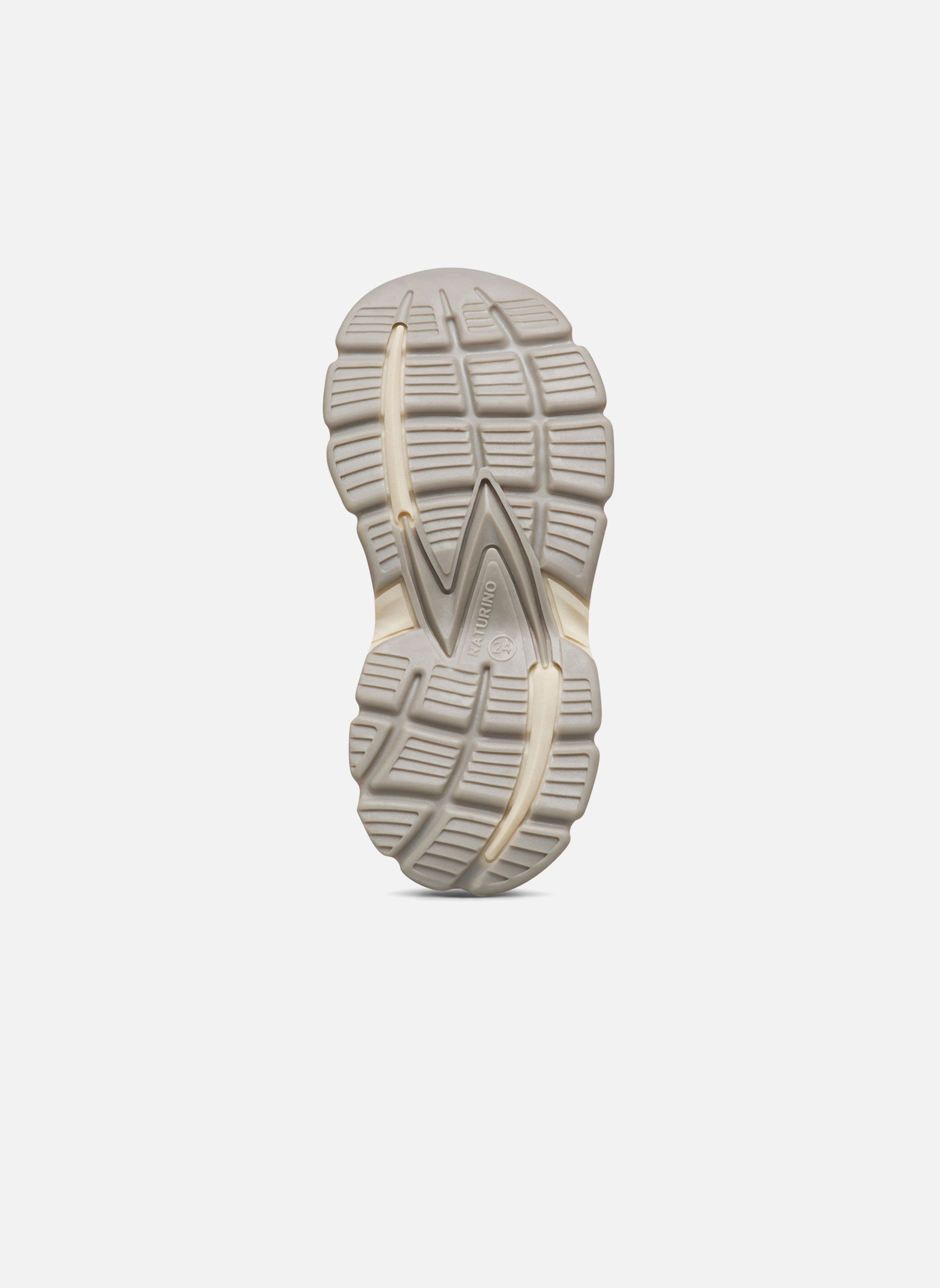 Baskets basses Sneakers WAVE. Blanc-Gris-Bleu garçon rose Naturino Baskets basses Sneakers WAVE. Blanc-Gris-Bleu garçon rose Rose fluo