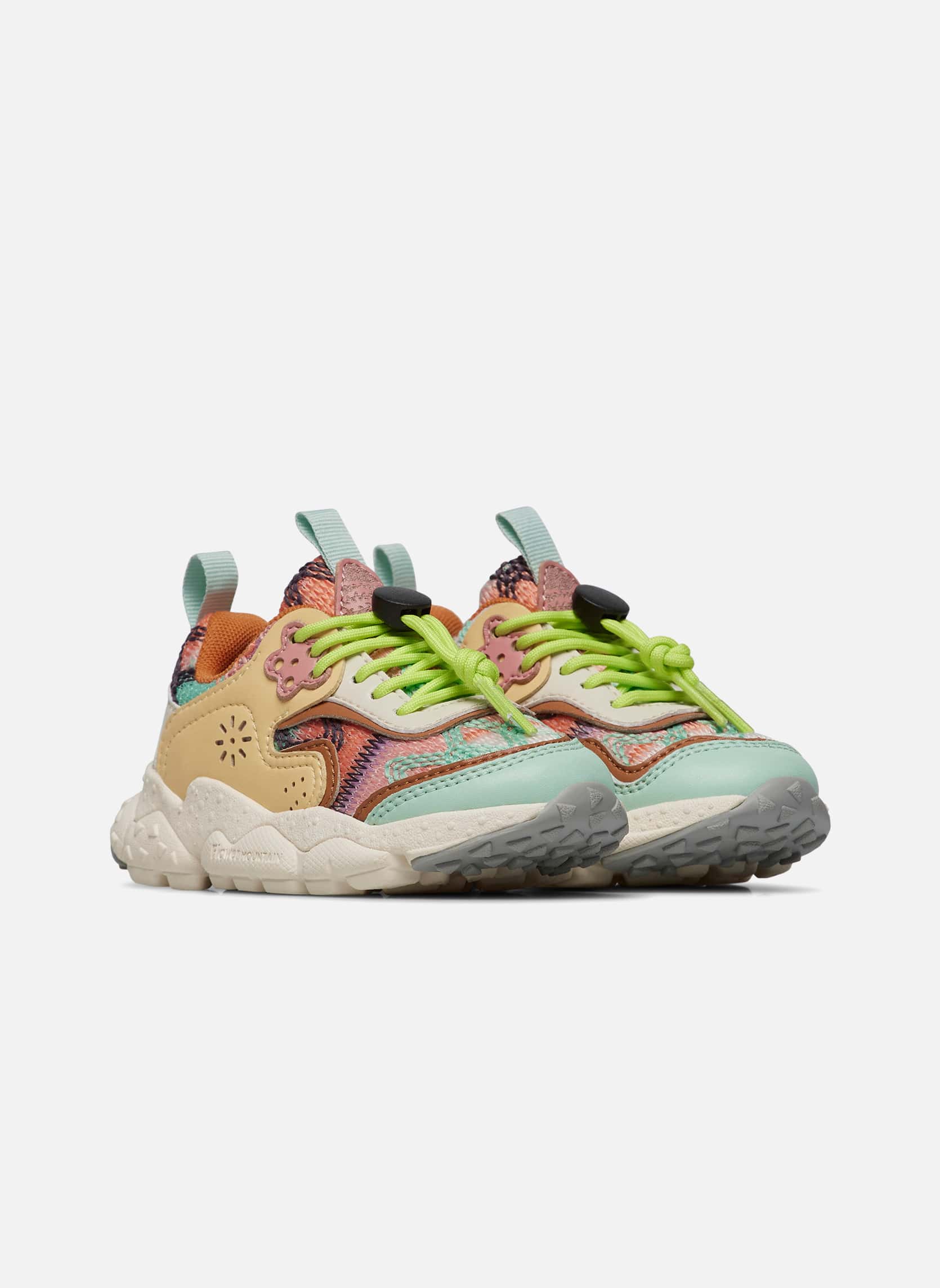 Baskets basses Sneakers DOI JUNIOR. Multicouleur-rose fille jaune Naturino Baskets basses Sneakers DOI JUNIOR. Multicouleur-rose fille jaune Jaune moutarde