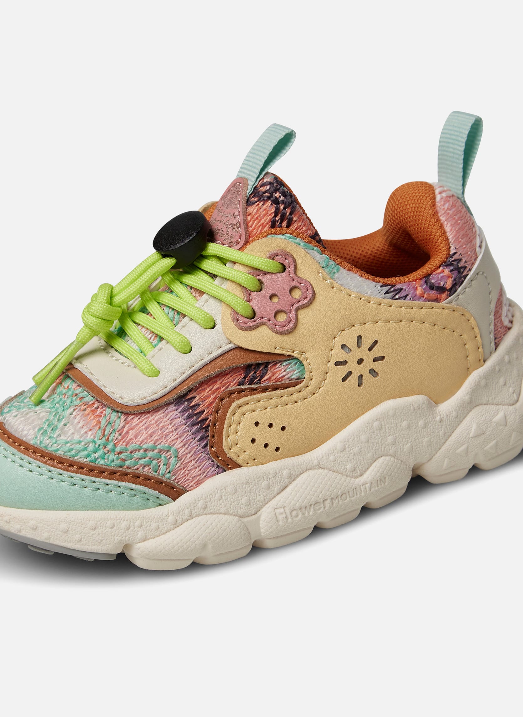 Baskets basses Sneakers DOI JUNIOR. Multicouleur-rose fille jaune Naturino Baskets basses Sneakers DOI JUNIOR. Multicouleur-rose fille jaune Jaune moutarde