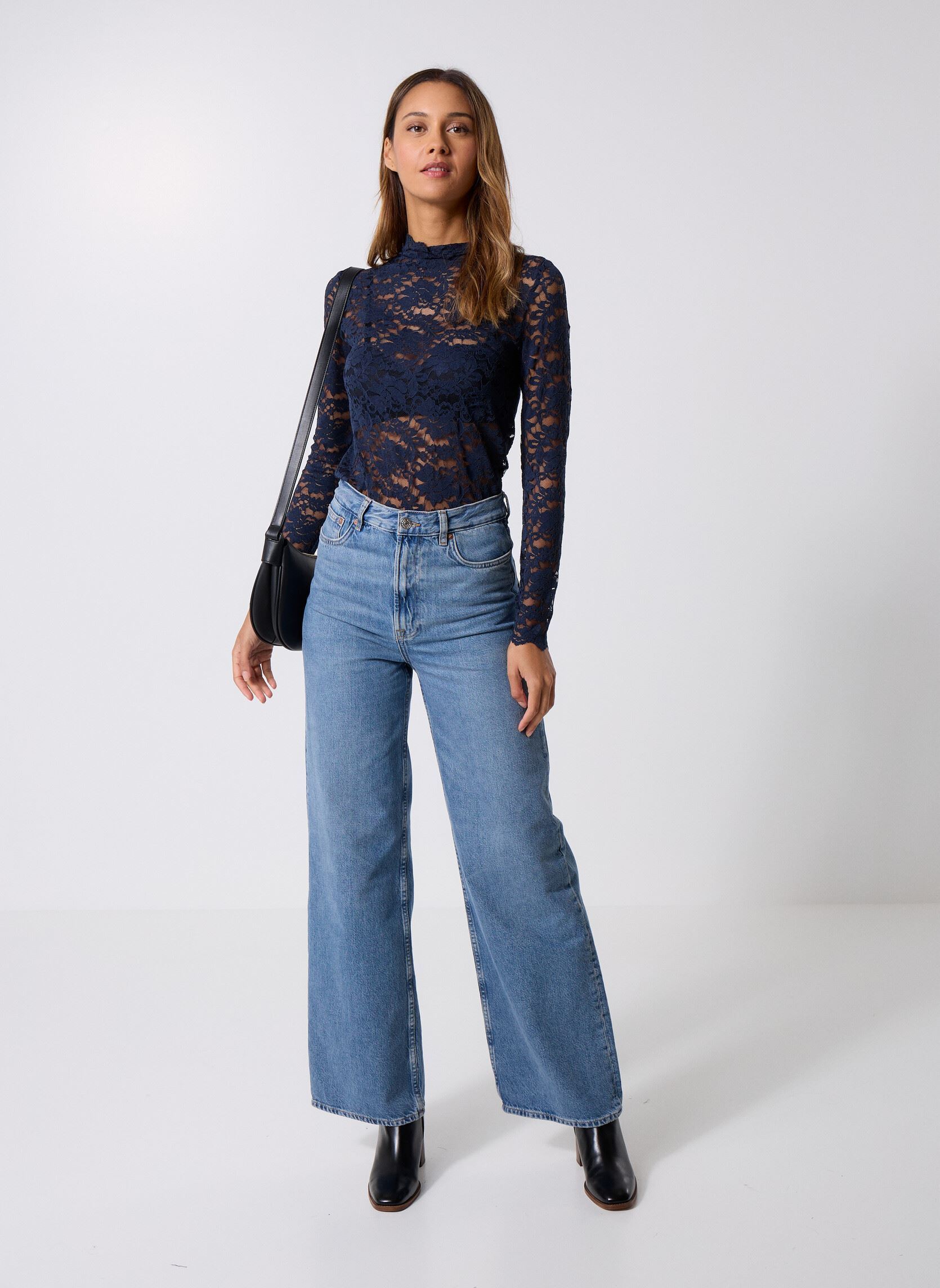 Pulls EF1531DN femme bleu Molly Bracken Pulls EF1531DN femme bleu NAVY BLUE