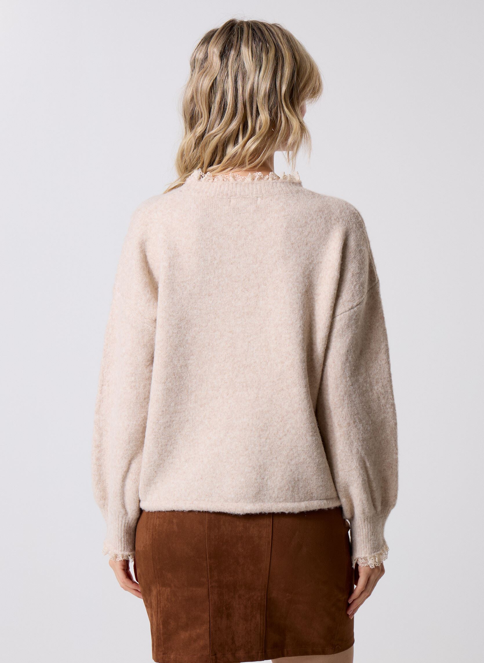 Pulls LA1805DN femme blanc Molly Bracken Pulls LA1805DN femme blanc CREAM