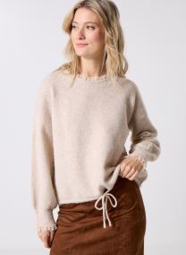 Pulls LA1805DN femme blanc
