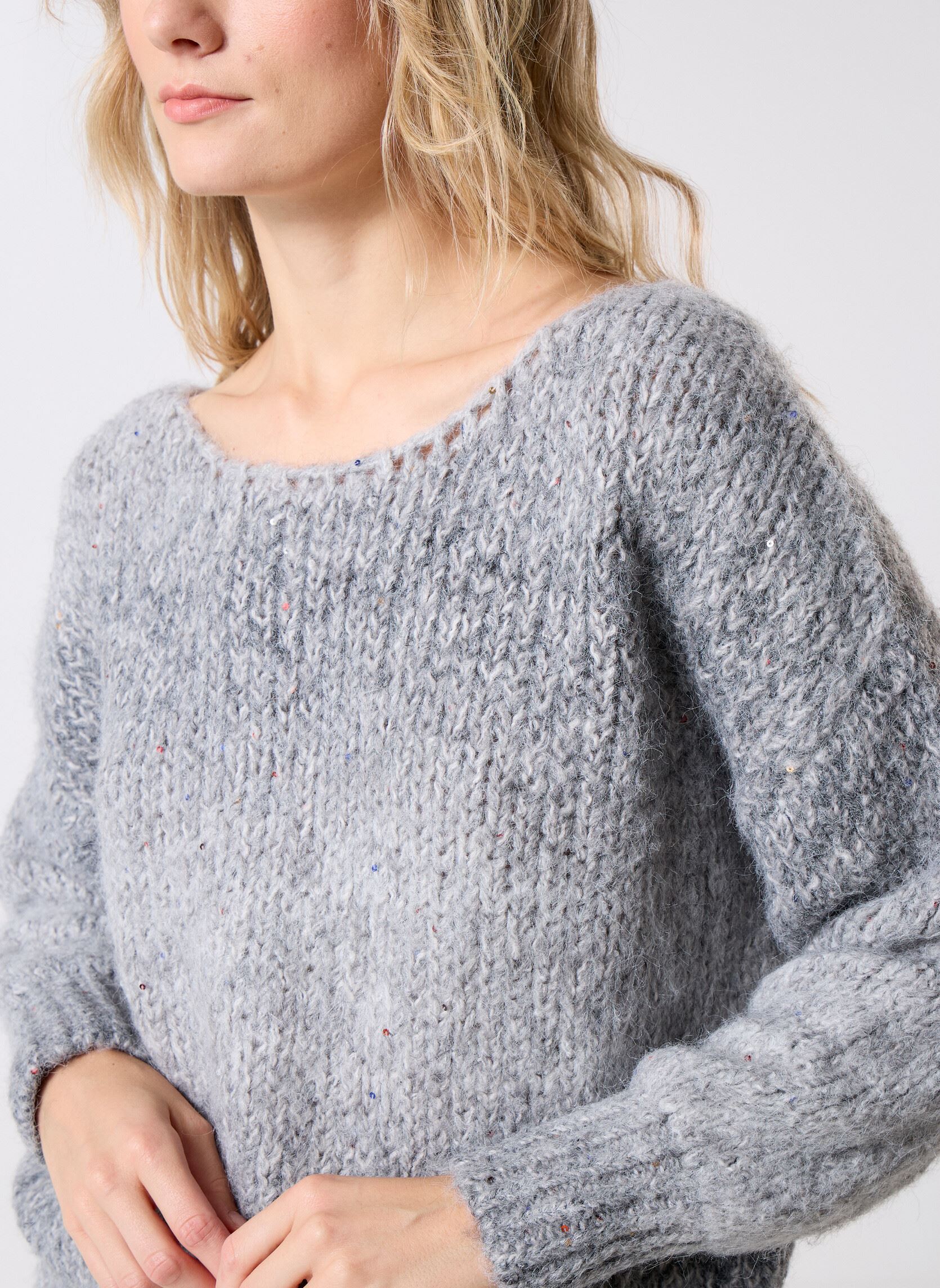 Truien LA1813DH dames grijs Molly Bracken Truien LA1813DH dames grijs GREY