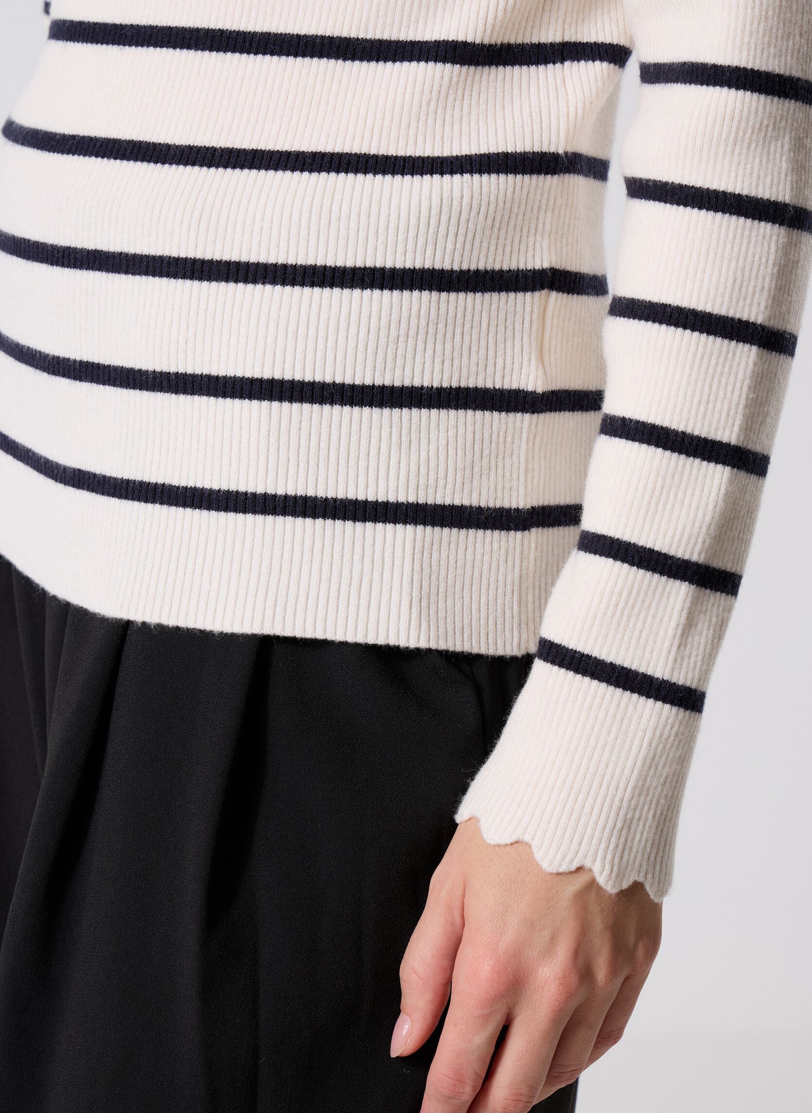 Pullover LA1834DN damen mehrfarbig Molly Bracken Pullover LA1834DN damen mehrfarbig NAVY/OFFWHITE