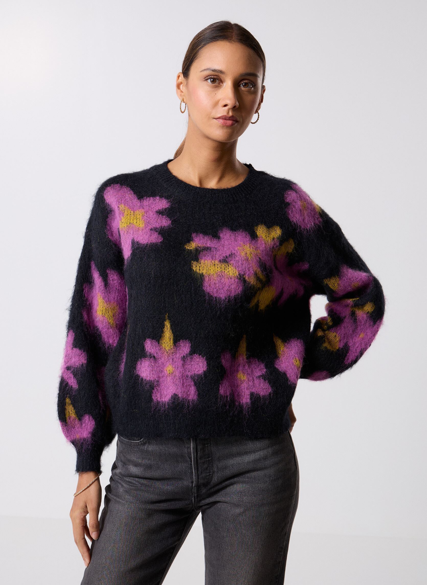 Pullover LA1593DN damen schwarz Molly Bracken Pullover LA1593DN damen schwarz BLACK
