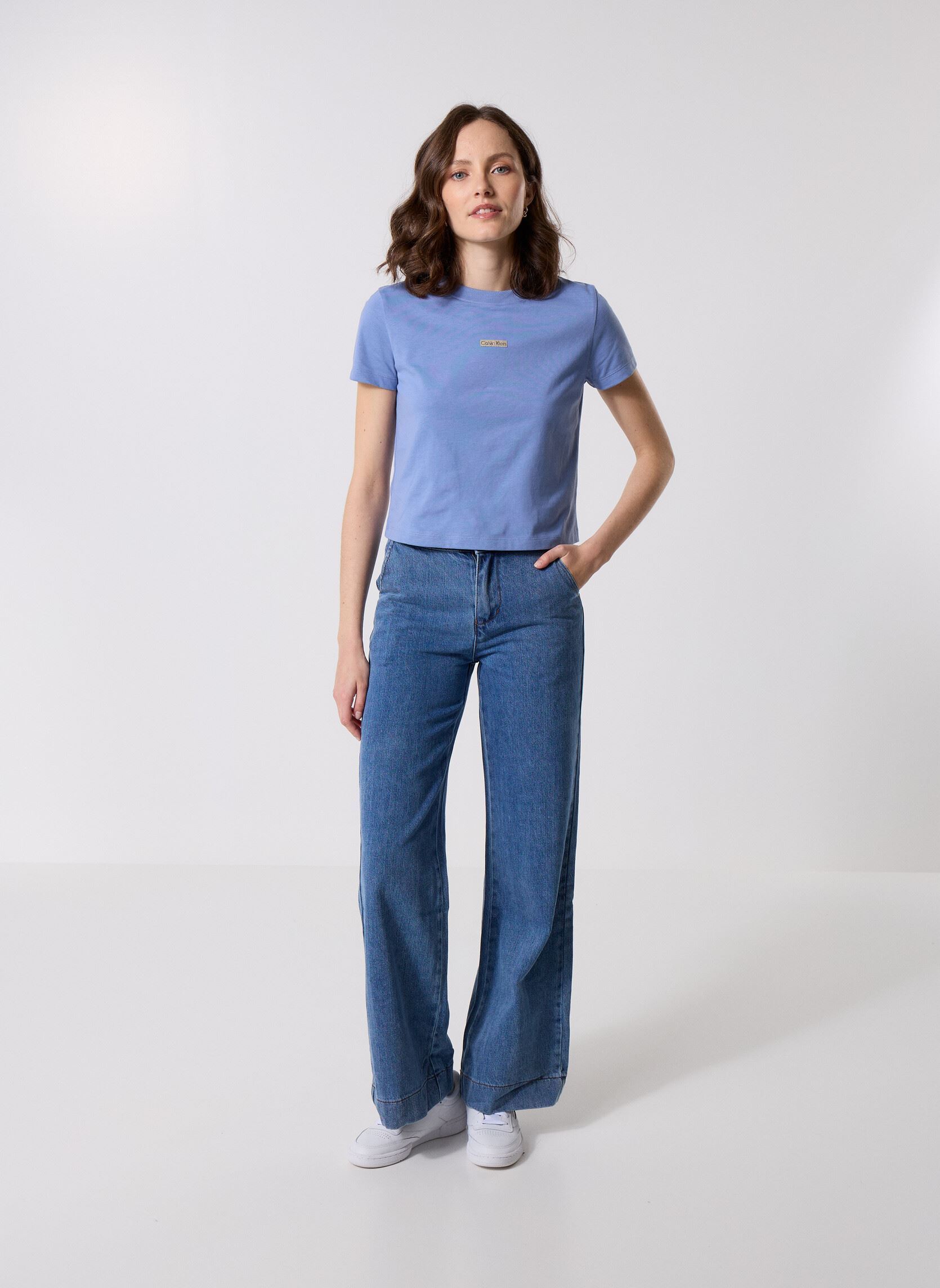 Weite Jeans E1693DH damen blau Molly Bracken Weite Jeans E1693DH damen blau DENIM BLUE