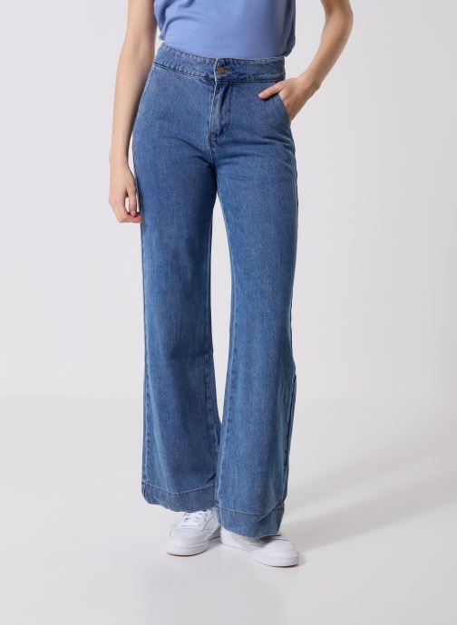 Molly Bracken Weite Jeans E1693DH damen blau