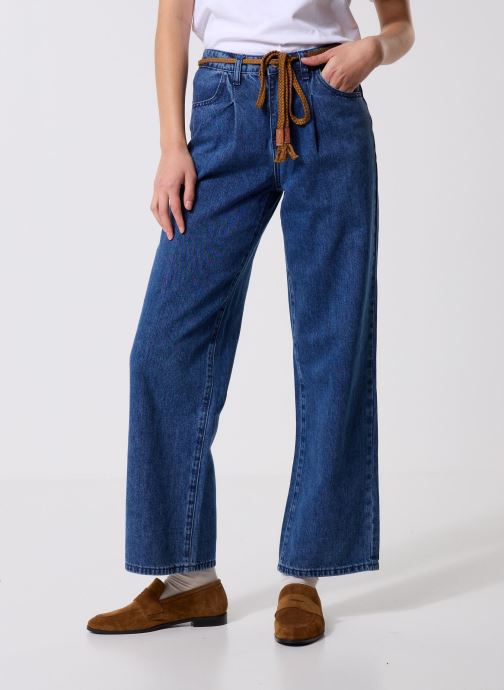 Molly Bracken Straight Fit Jeans E1755DH damen blau