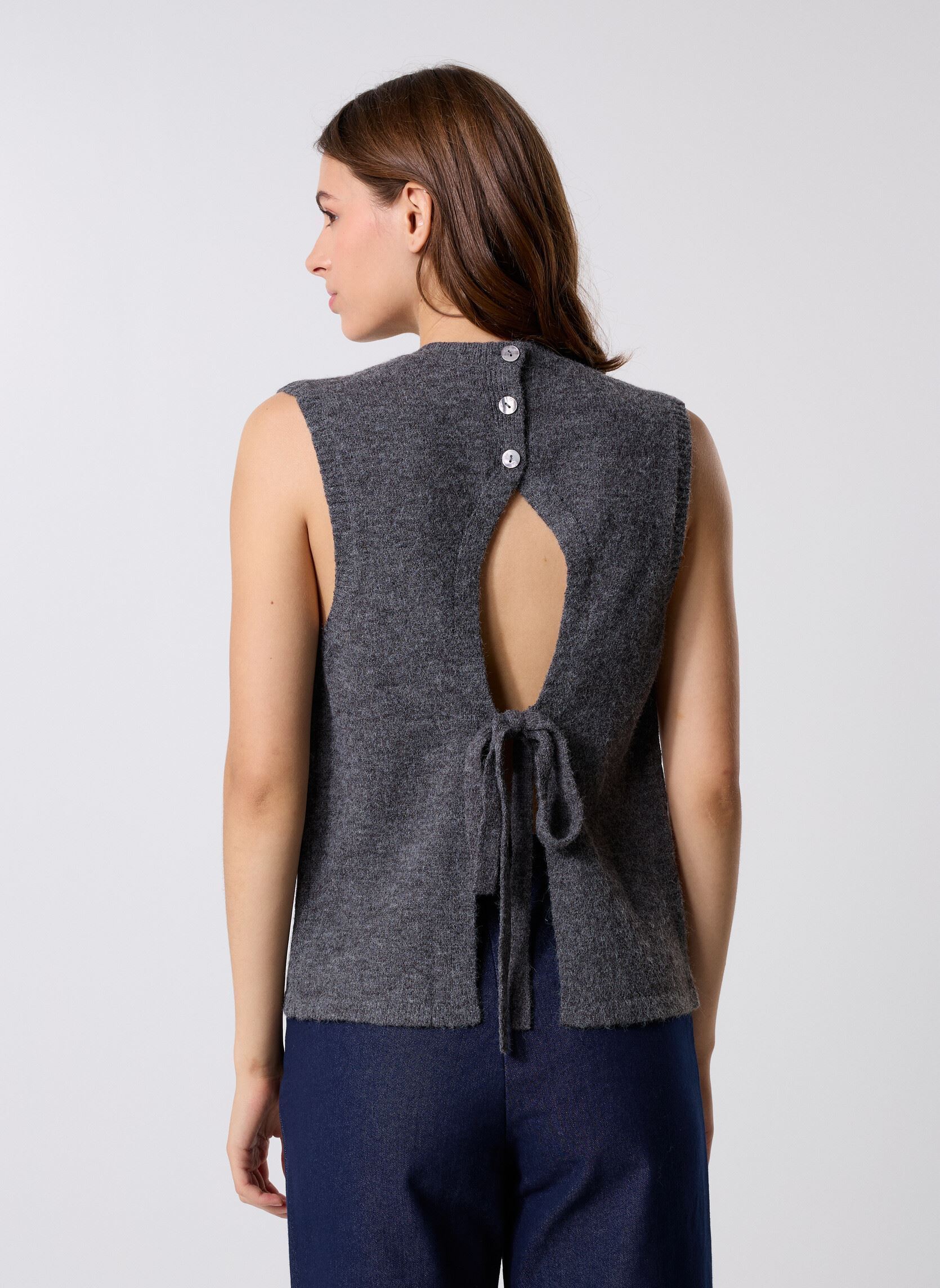 Pulls EF1582DN femme gris Molly Bracken Pulls EF1582DN femme gris DARK GREY